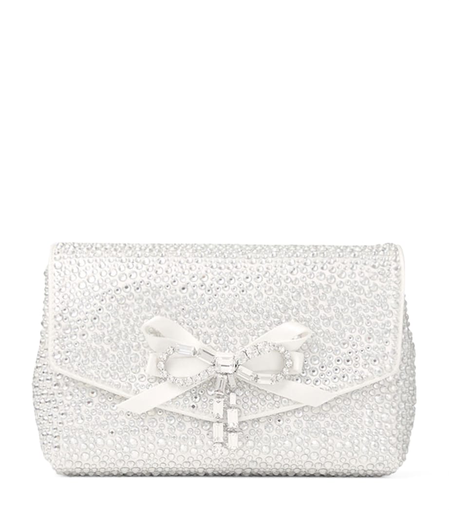 Soft Bow Mini Bag IVORY/SILVER Image 1