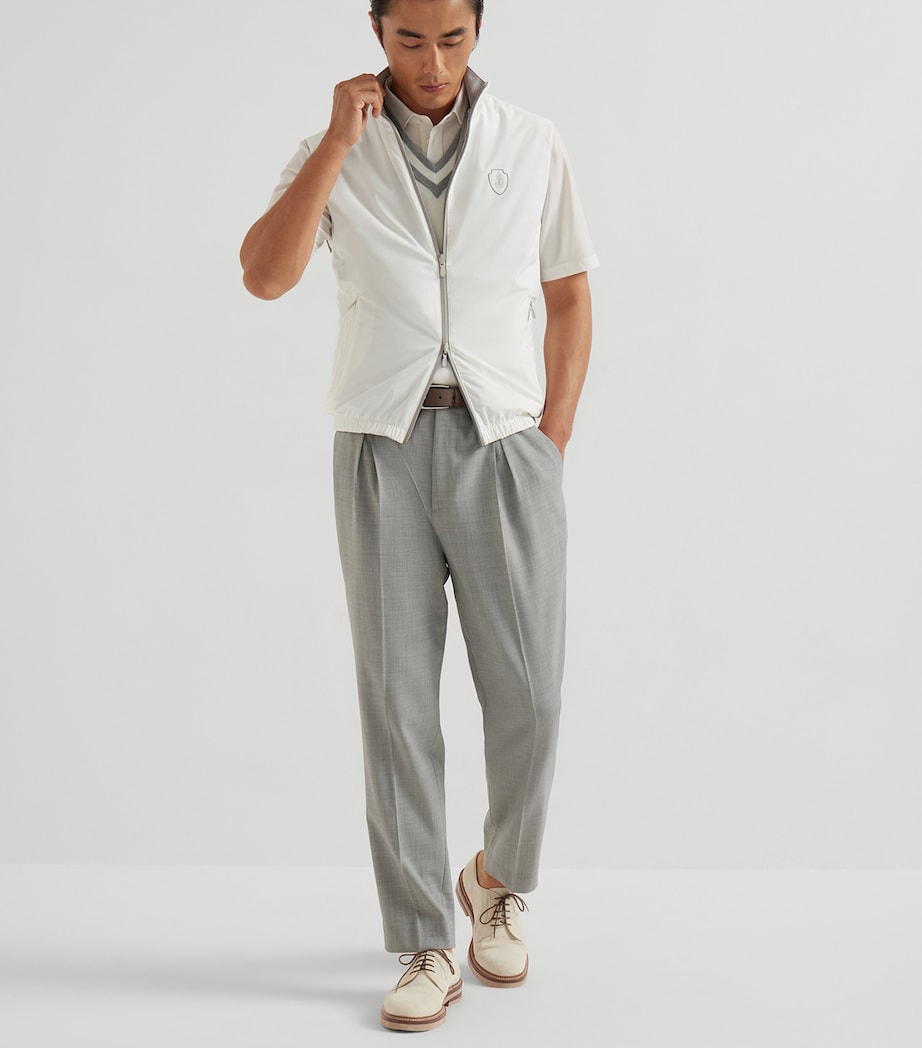 Virgin Wool Dynamic Trousers C9100 Image 4