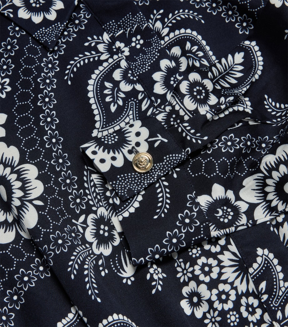 Bandana Print Maxi Dress NAVY BANDANA PRINT Image 2