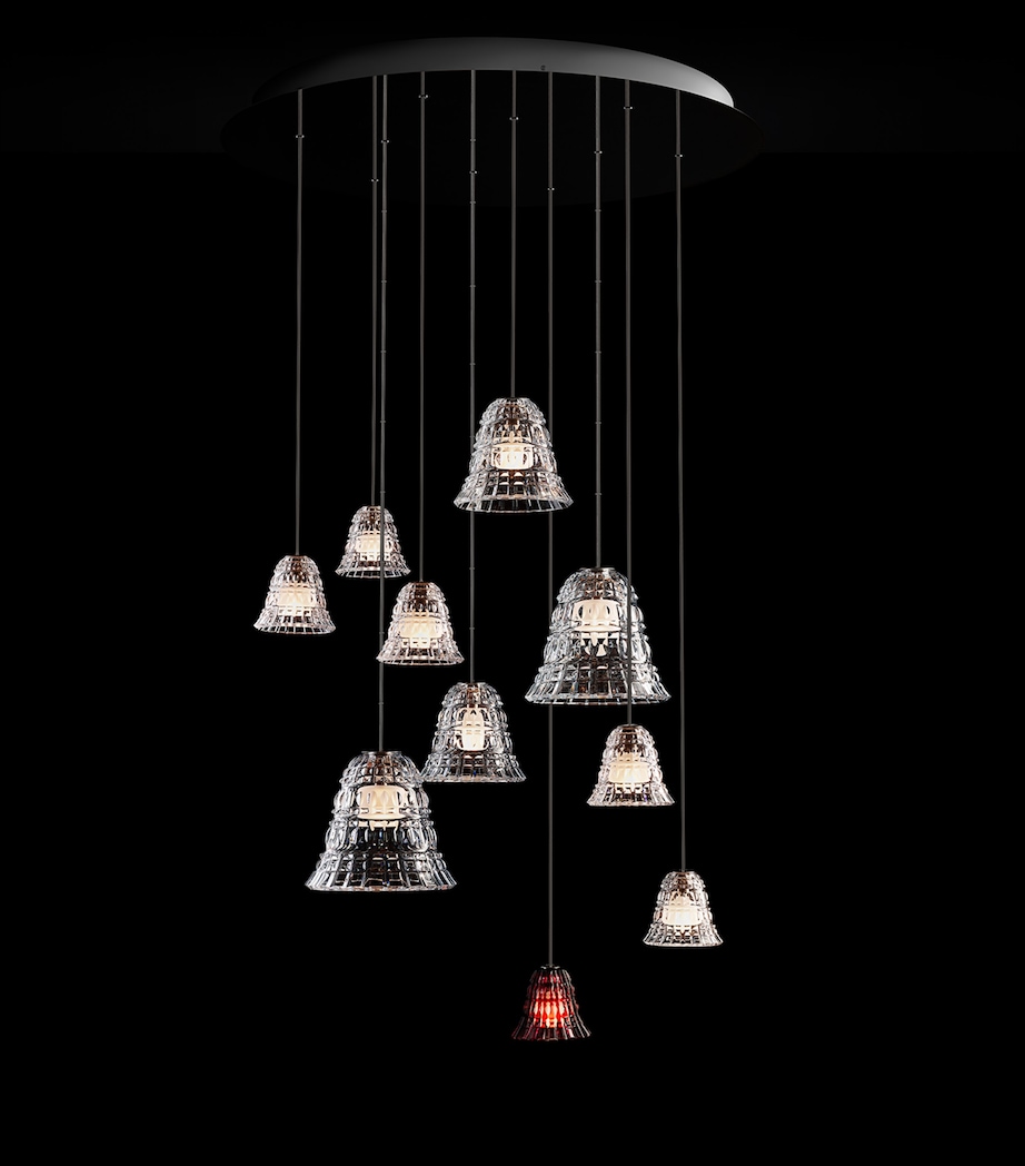 Baccarat Crystal New Antique 10-Light Chandelier Clear Image 3