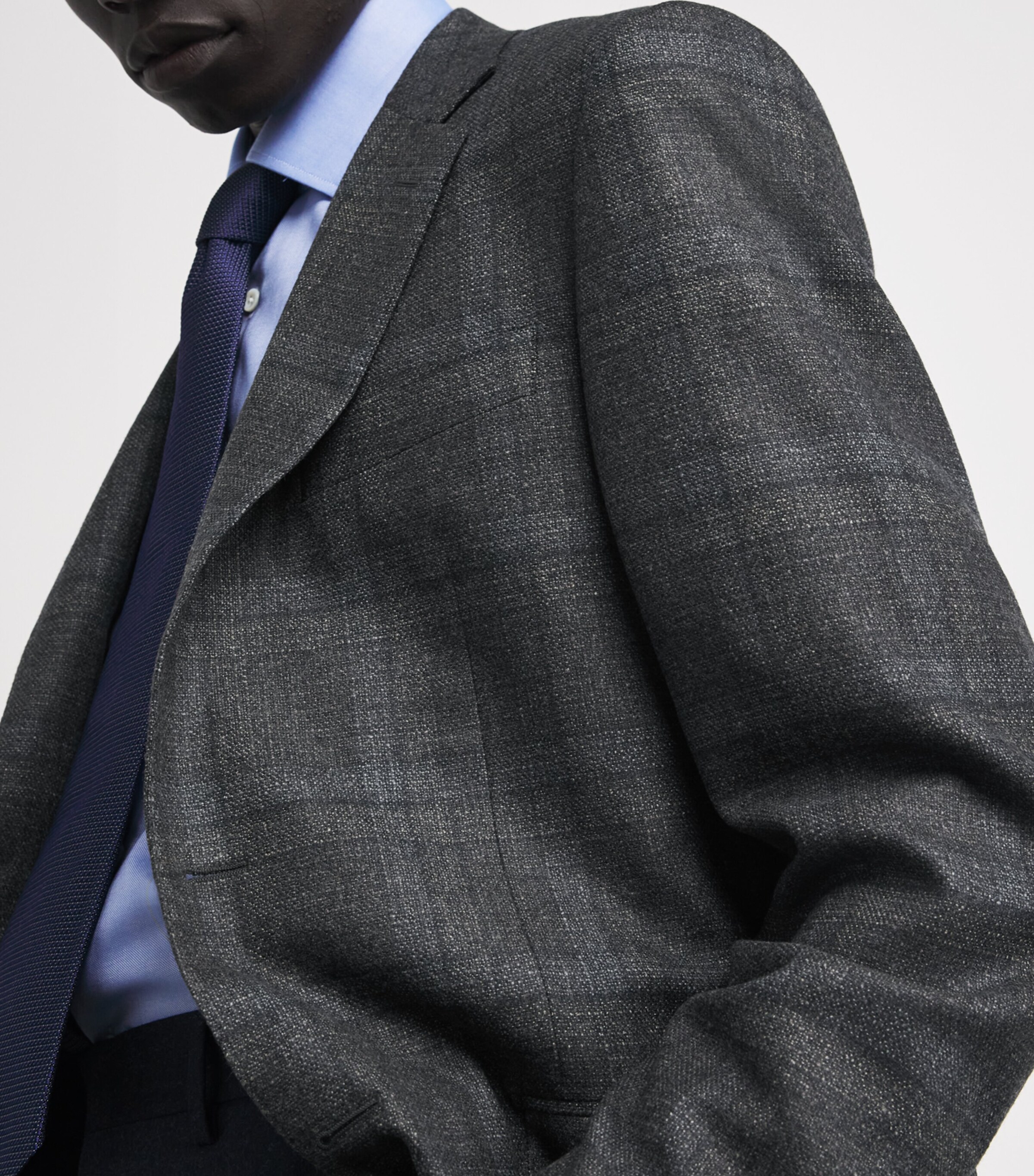 Wool Check Blazer 201 Image 6