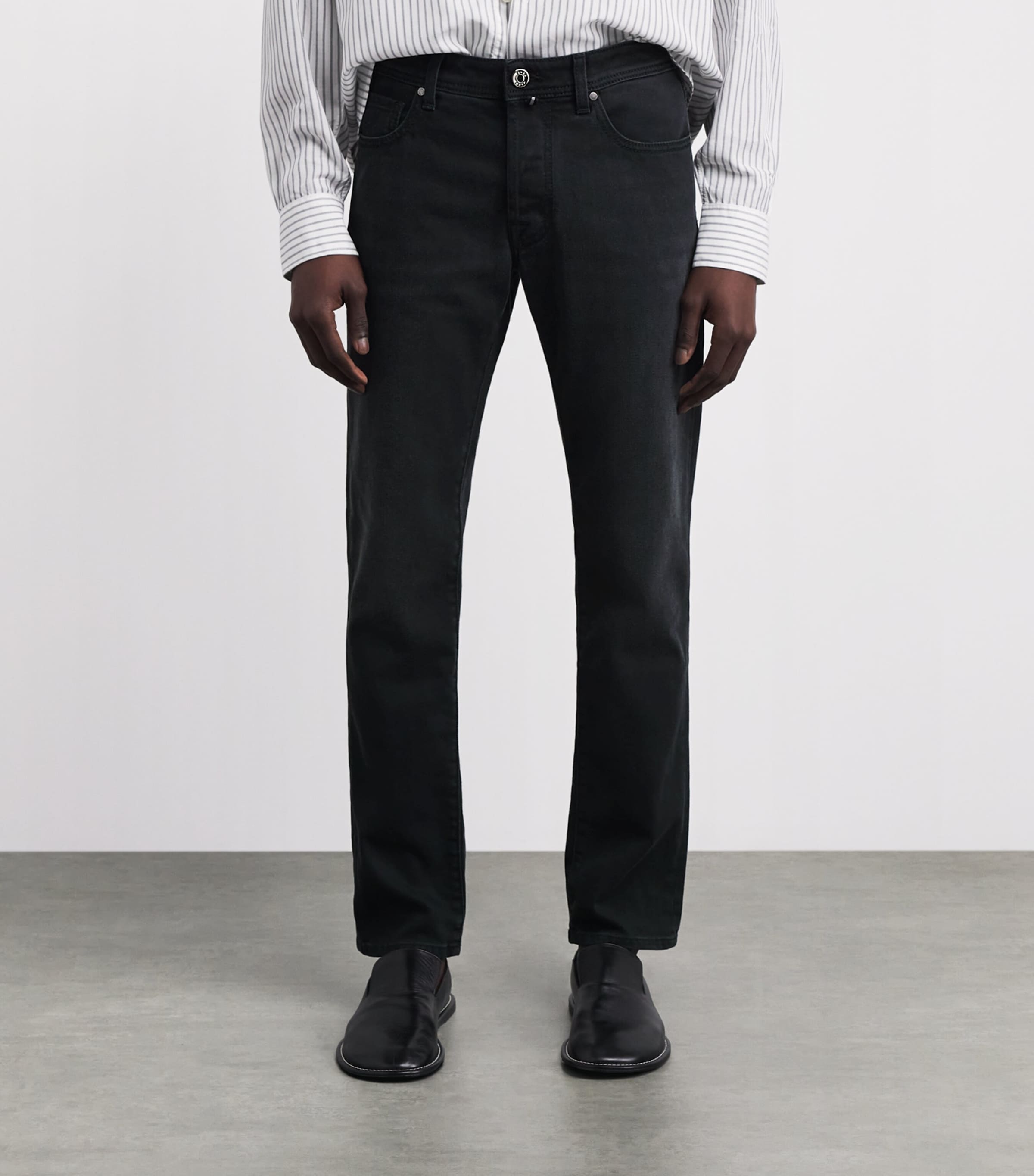 JACOB COHËN Mens Bard Slim Jeans Image 4