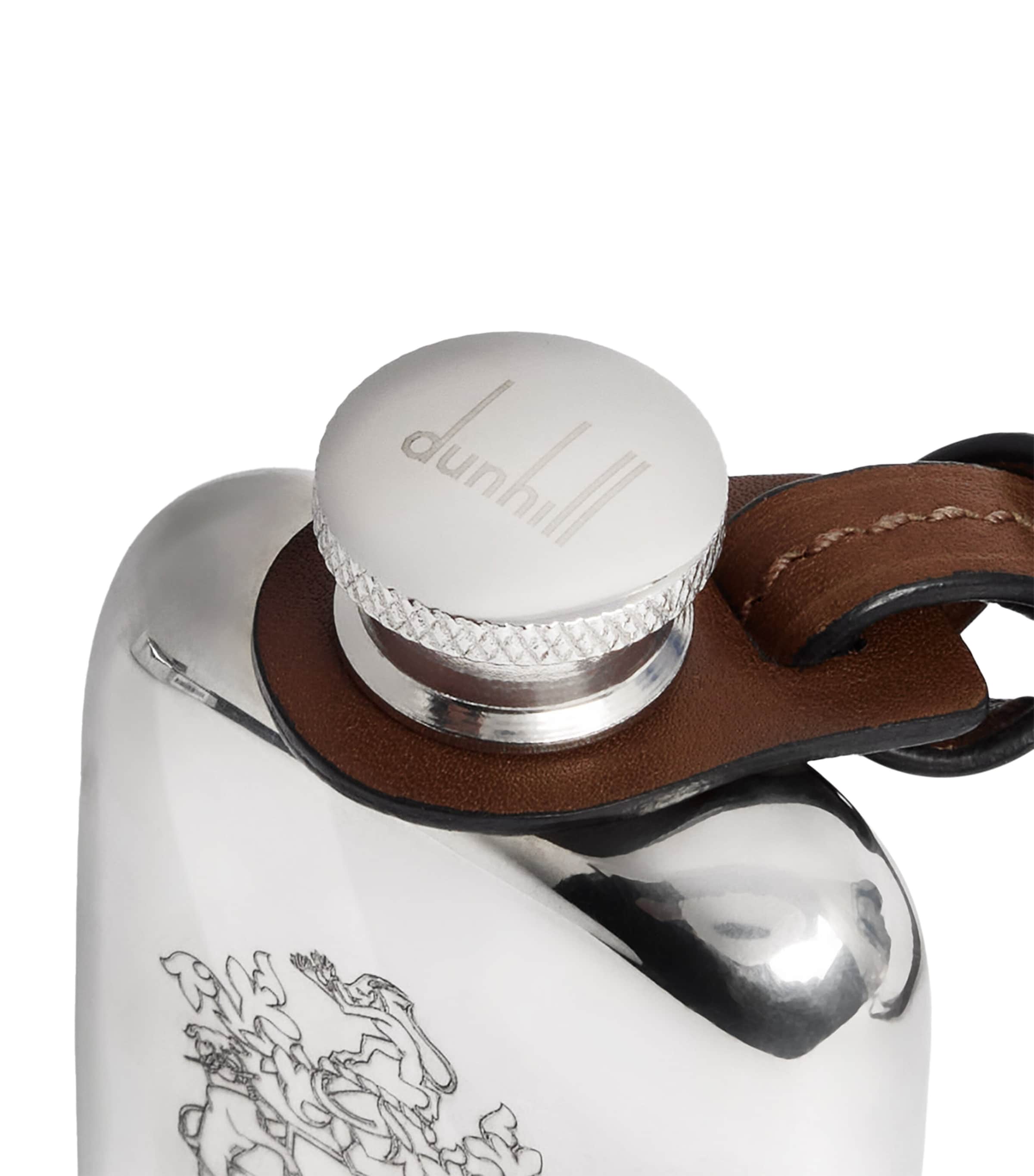 Dunhill Mini Armorial Flask Image 3