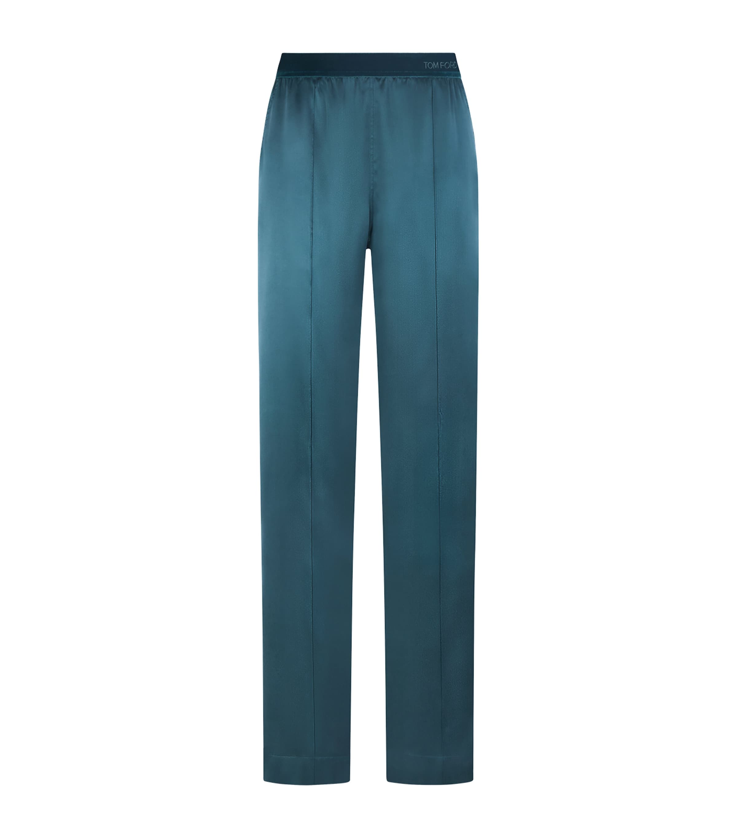 TOM FORD Womens Silk Satin Pyjama Trousers Gdv Image 1