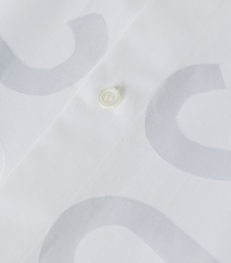 Cotton Anagram Shirt WHITE Image 6