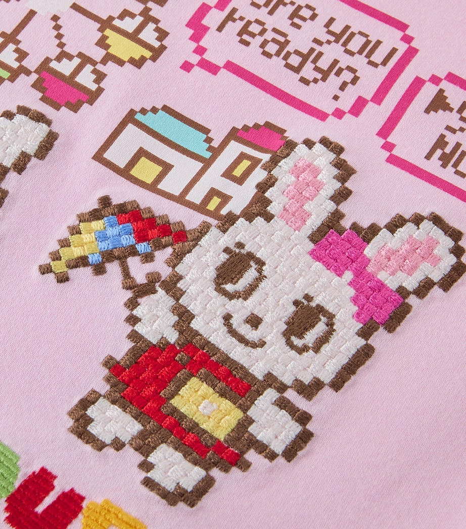 Miki House Pixel-Art T-Shirt (2-7 Years) Image 3