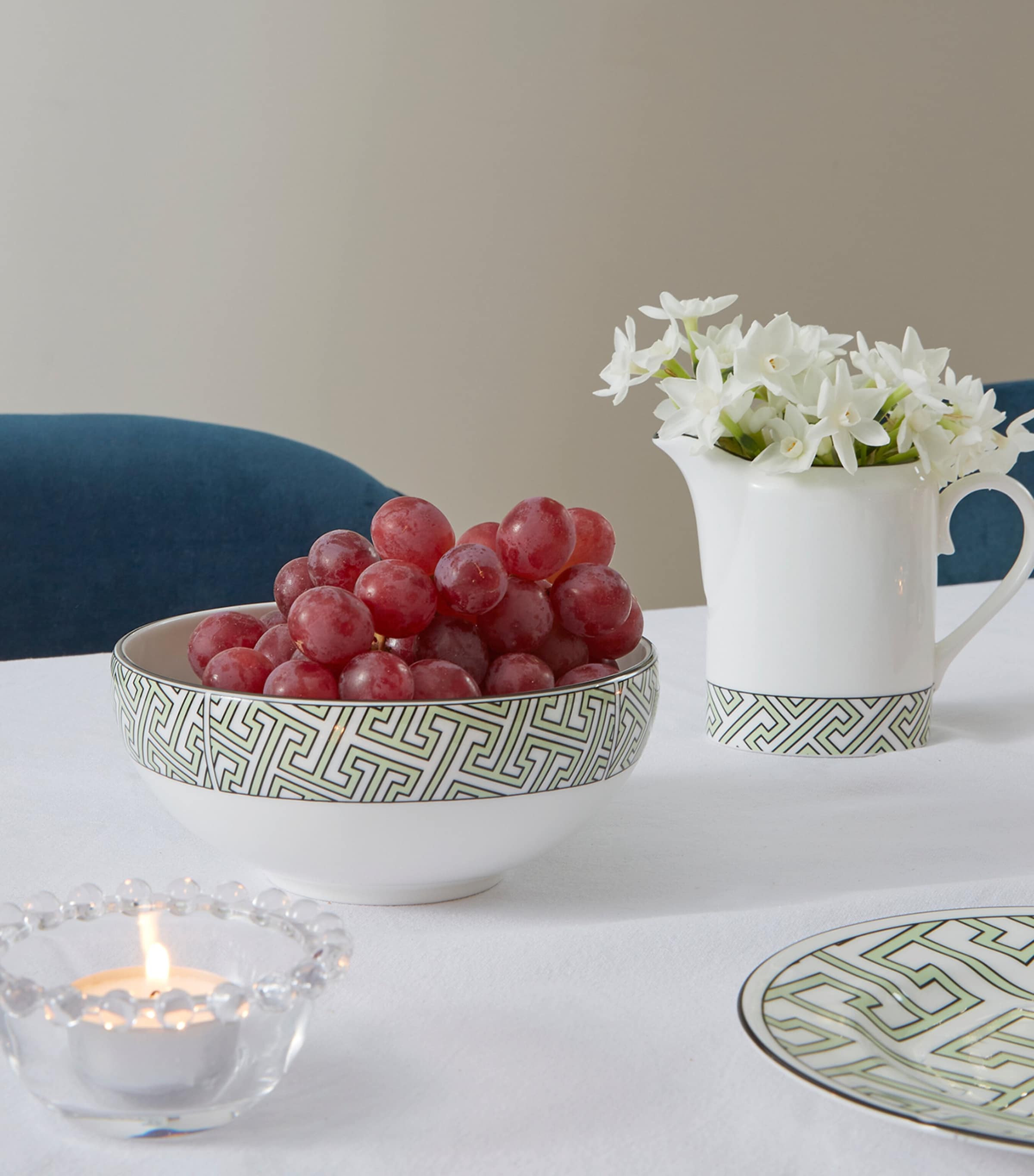 Maze Breakfast Bowl (15cm) GREEN Image 3