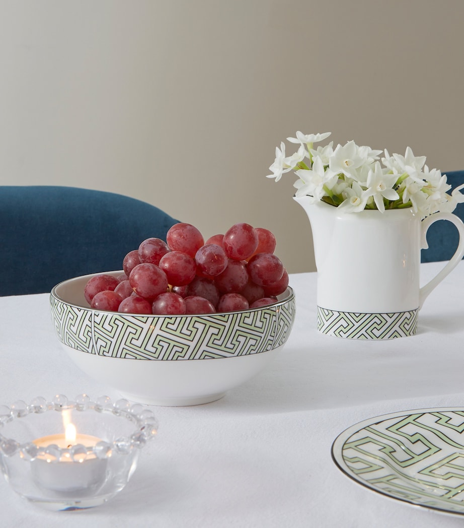 Maze Breakfast Bowl (15cm) GREEN Image 3