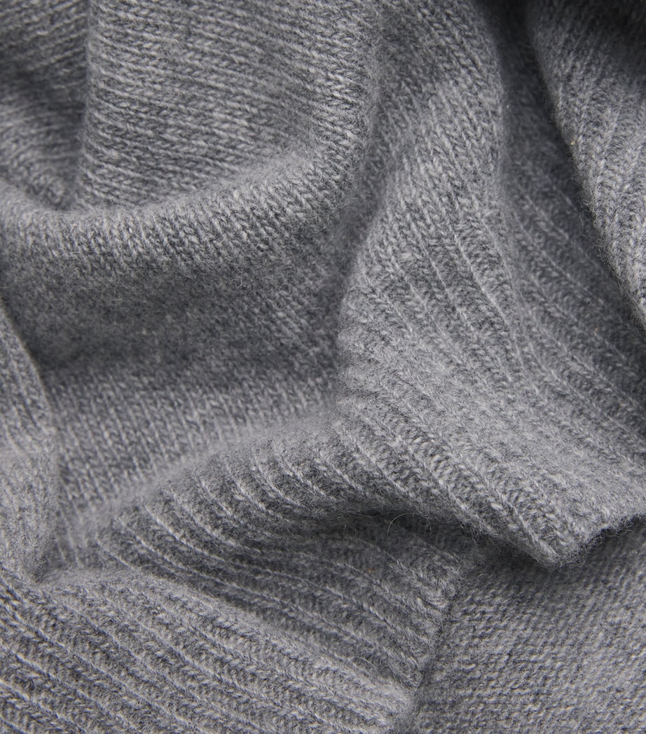 Virgin Wool-Cashmere Sweater SMOKE Image 5