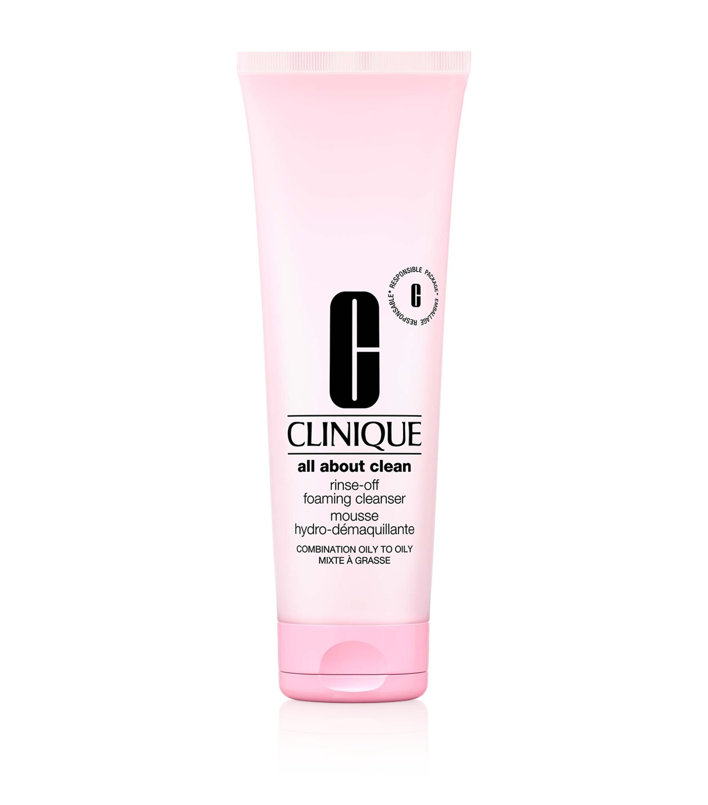 Clinique All About Clean Foaming Cleanser (250ml) | Skincare | Cleansers | Face Washes & Scrubs | Designers | Clinique