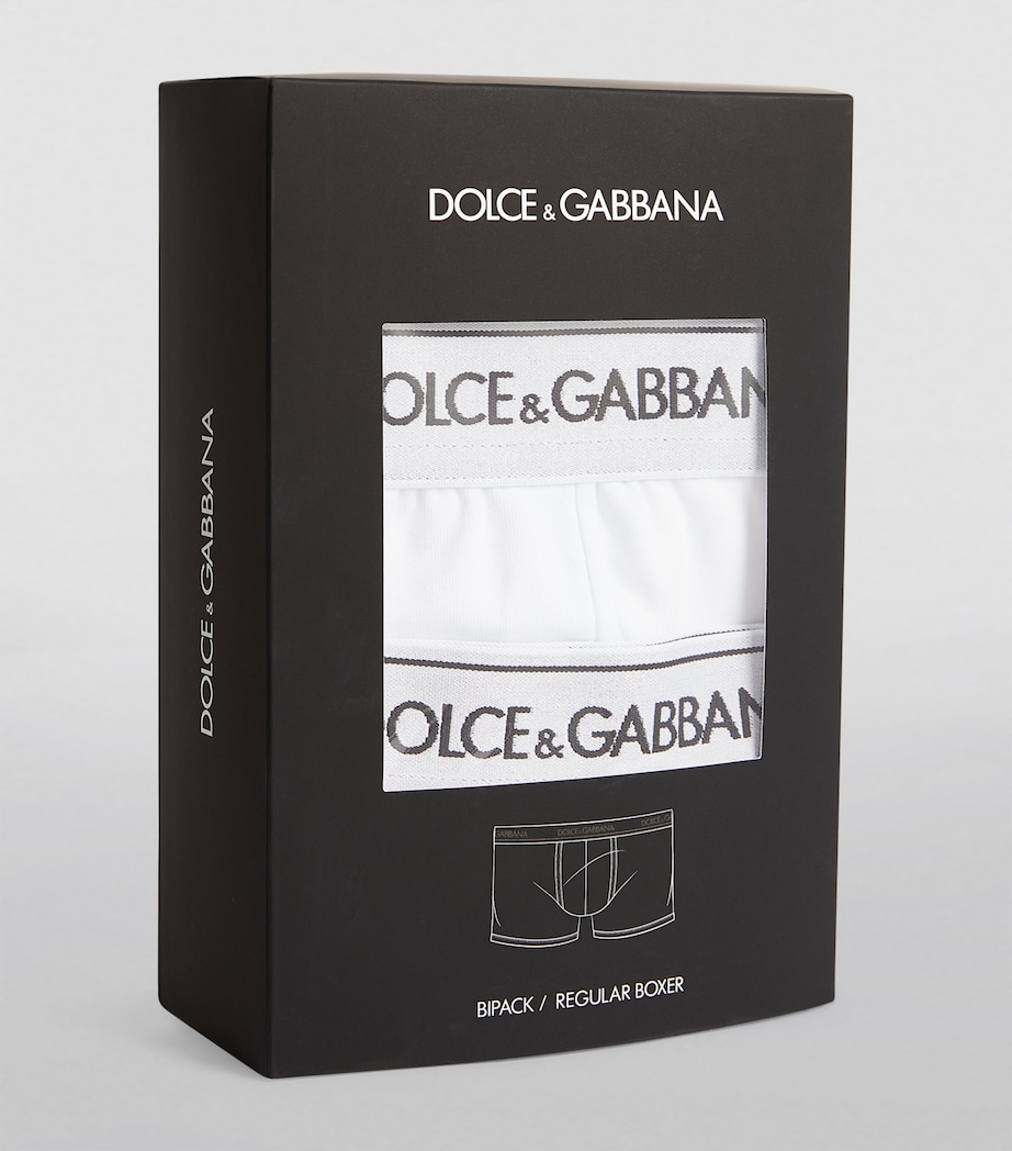 Logo Trunks (Pack of 2) W0800WHITE Image 9