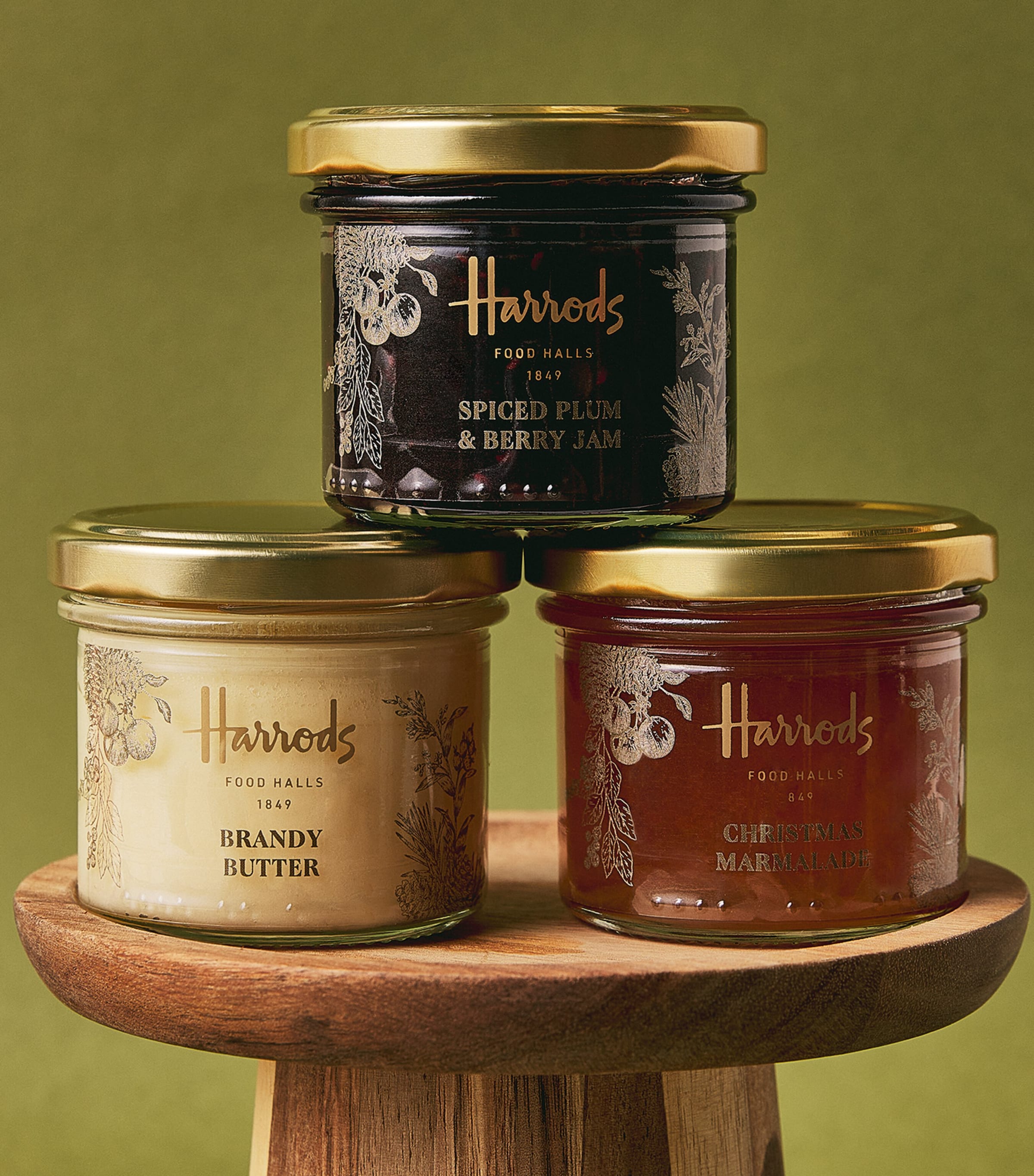 Harrods Christmas Sweet Preserve Selection (360g) | Harrods US