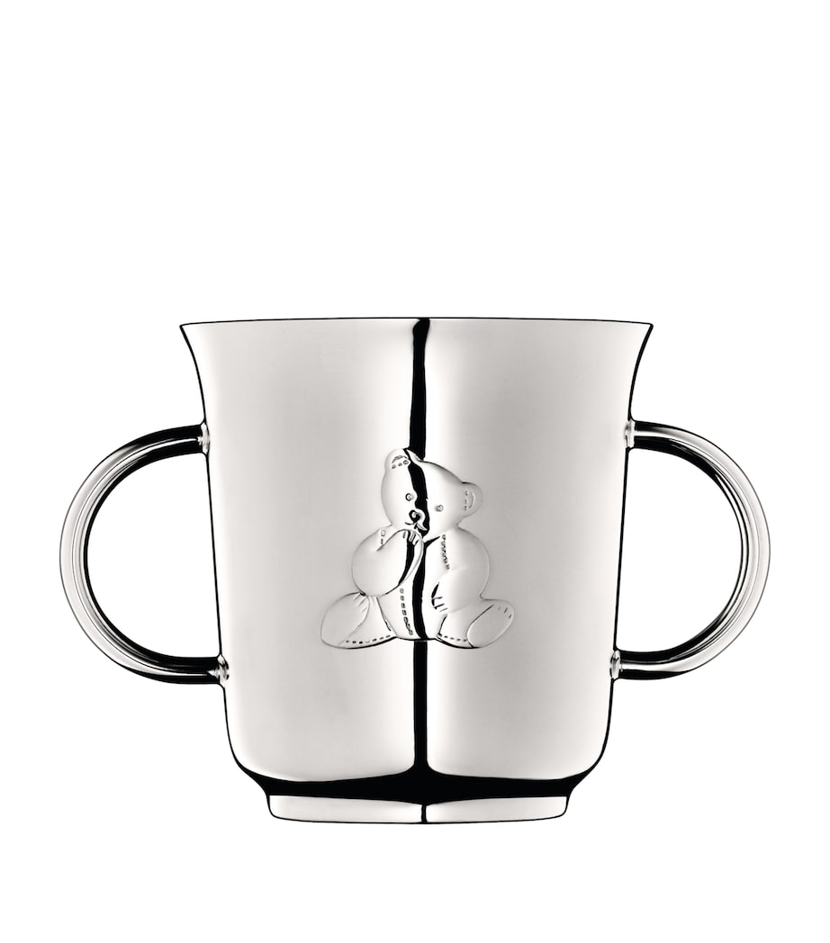 Silver-Plated Charlie Bear Baby Cup SILVER Image 1