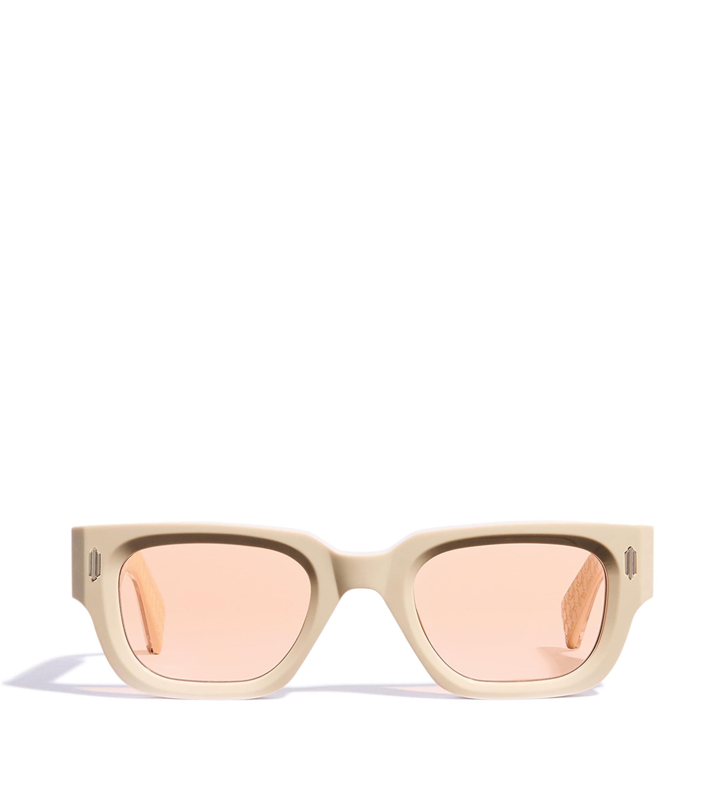 AMIRI Venice Exposed Sunglasses Alabaster Image 1