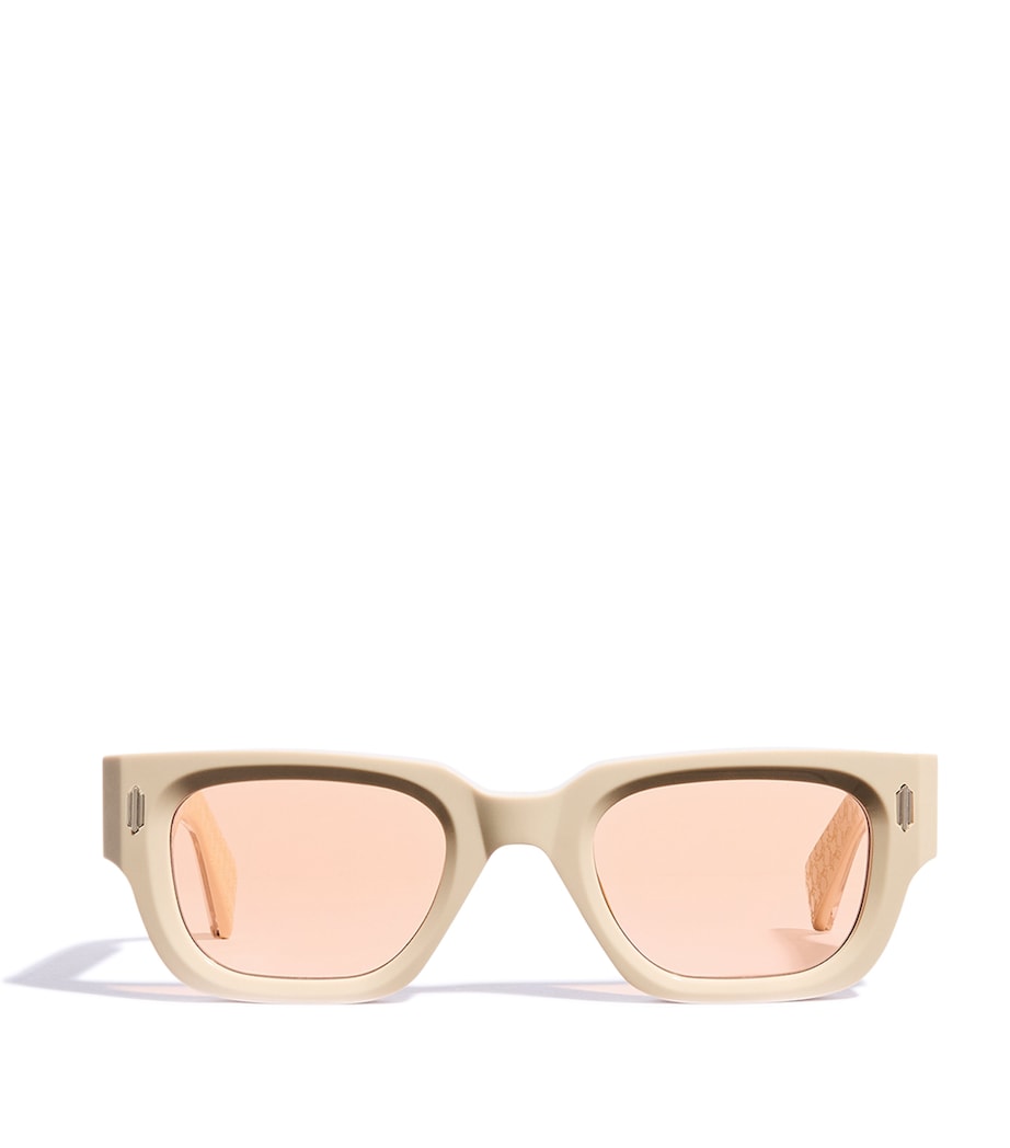 AMIRI Venice Exposed Sunglasses Alabaster Image 1