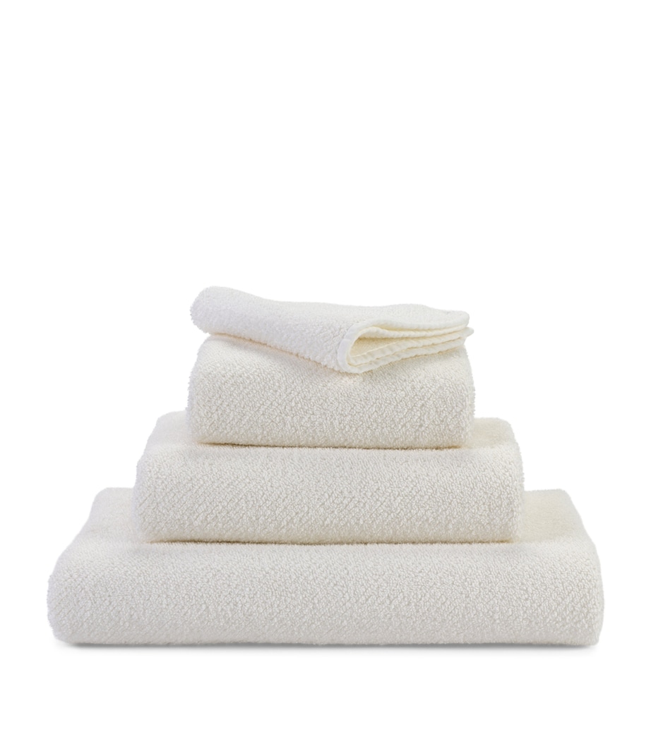 Abyss & Habidecor Twill Bath Sheet (105cm x 180cm) Ivory Image 1