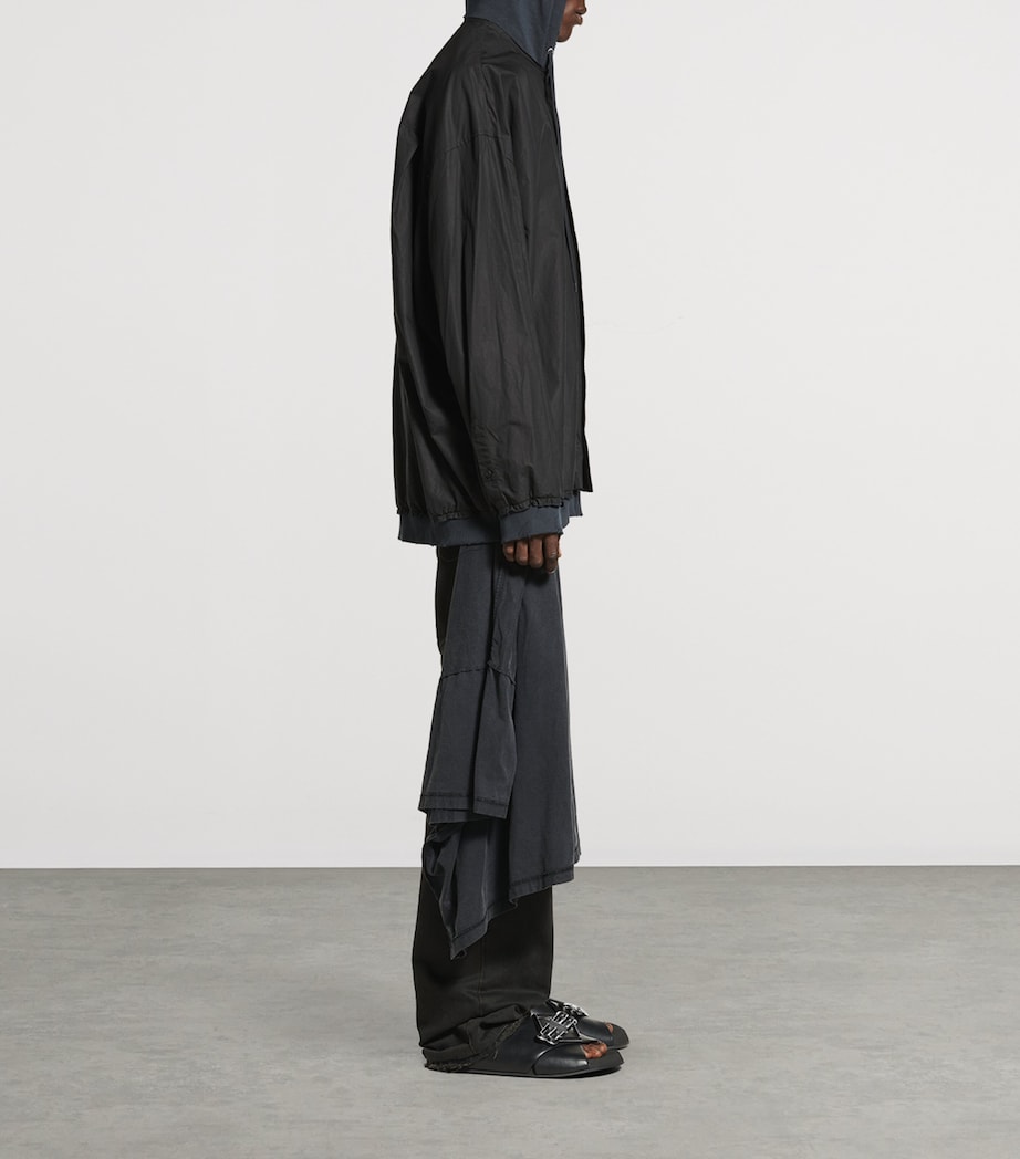 Hooded Distressed Shirt 1000 Image 6