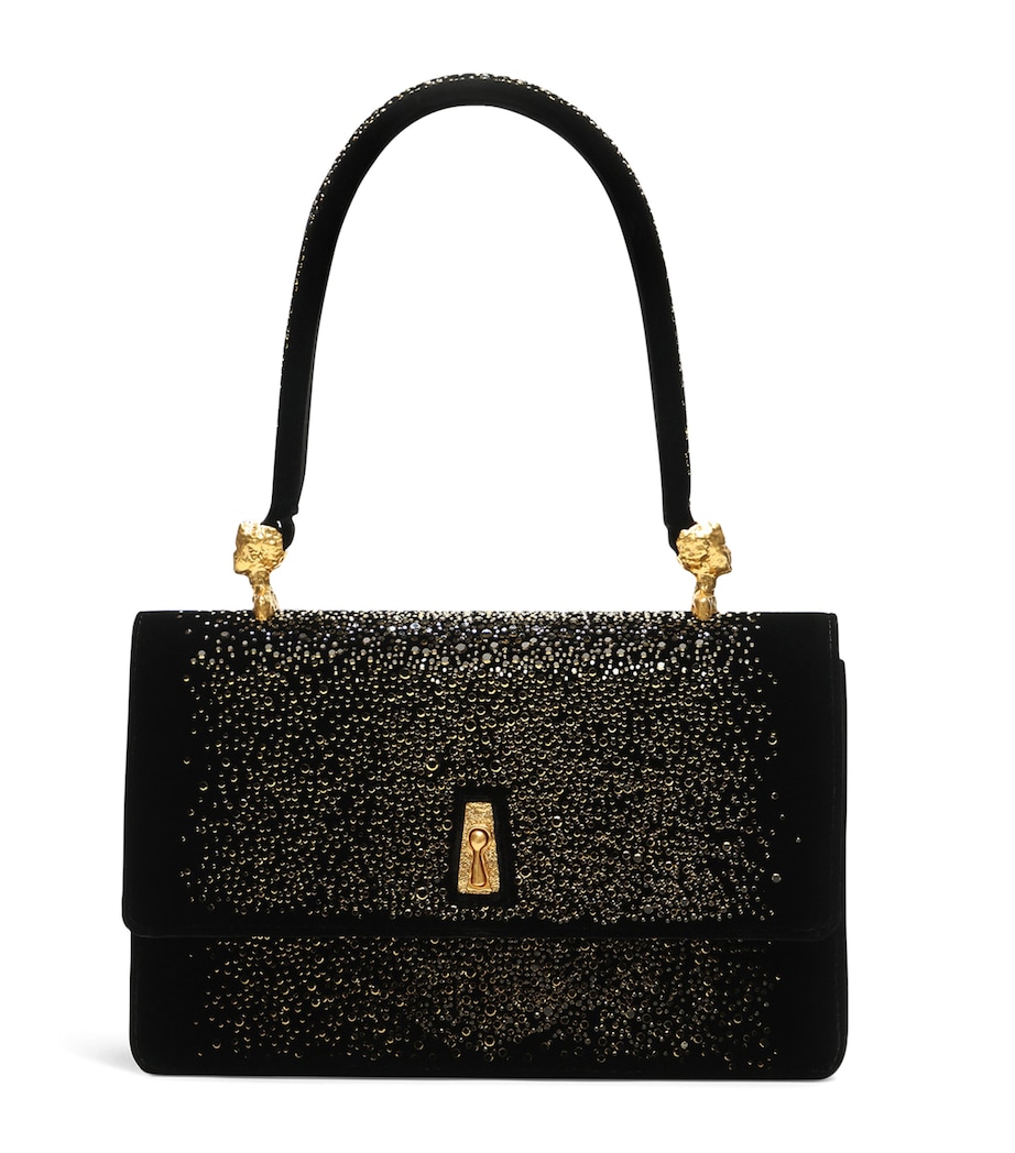 Schiaparelli Leather Slim Shoulder Bag Black Image 1