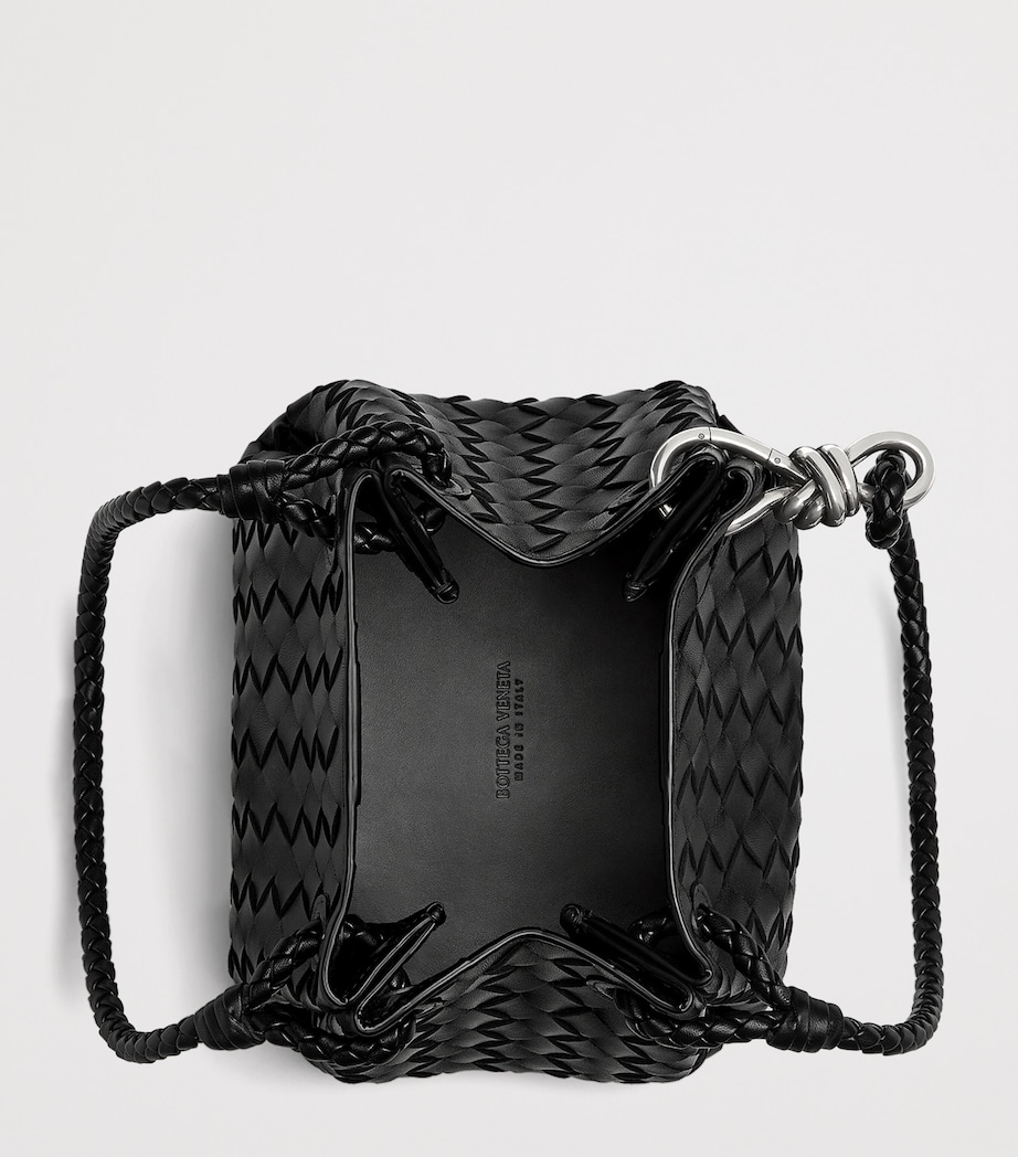 Small Intrecciato Leather Parachute Shoulder Bag 1208 Image 2