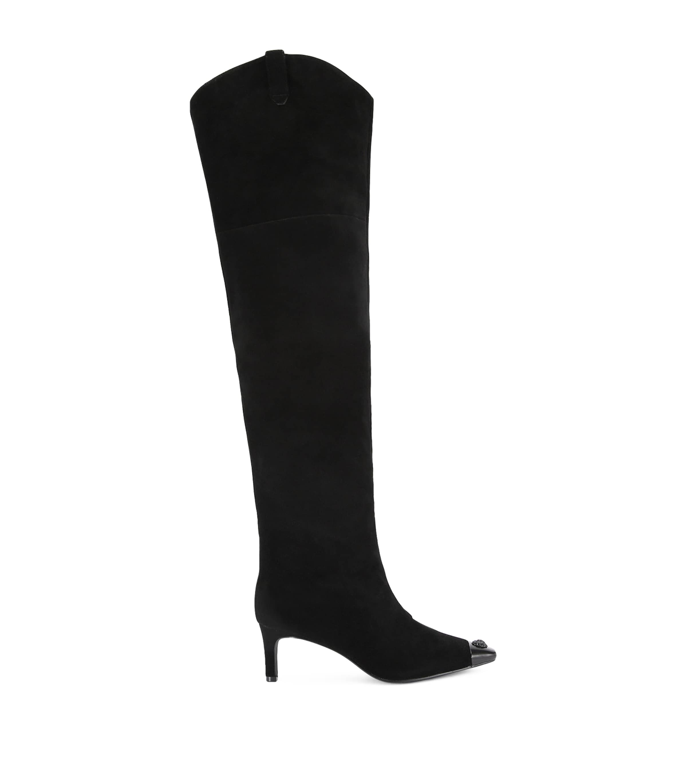 KURT GEIGER SUEDE REGENT OVER-THE-KNEE BOOTS