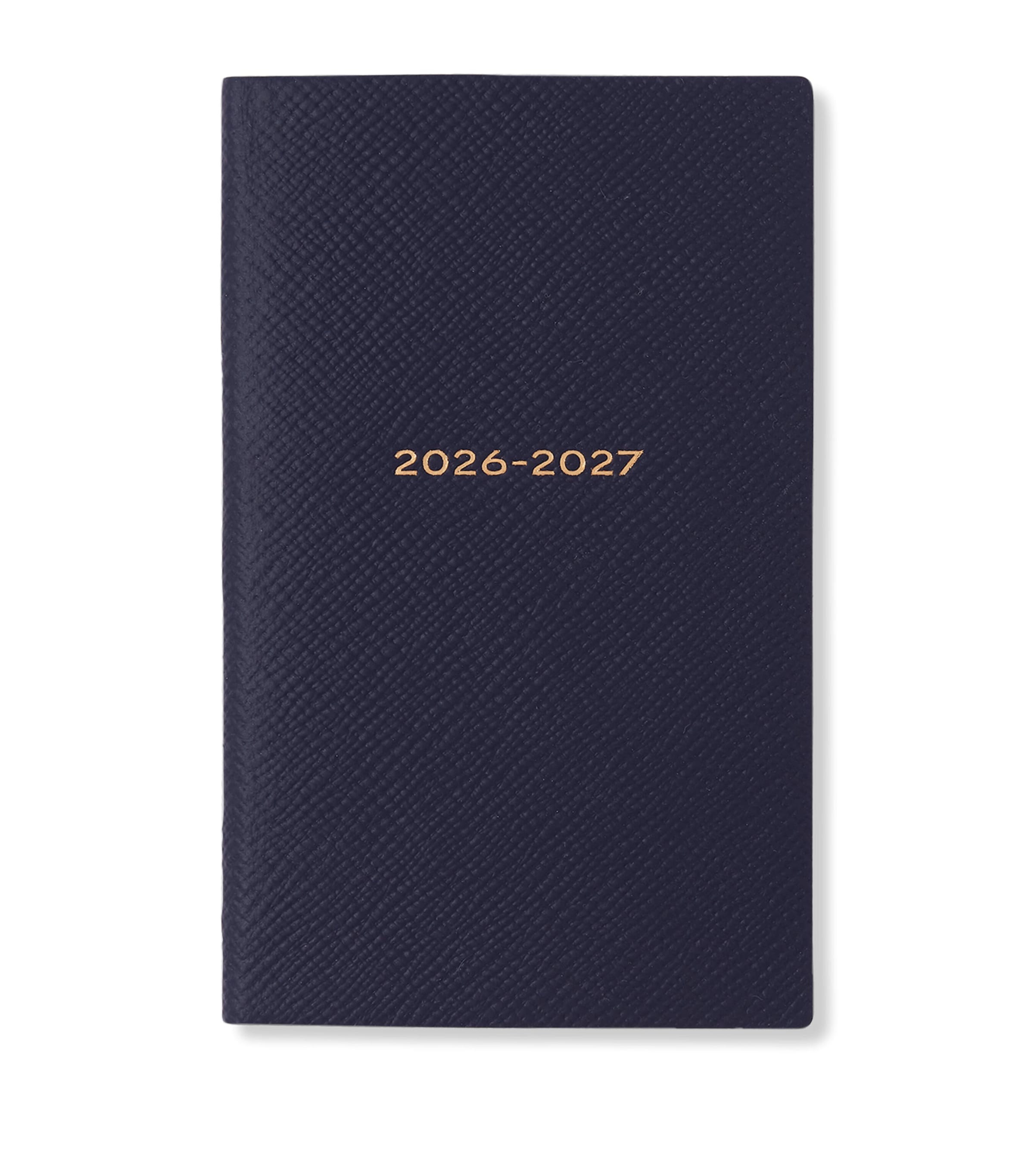 Smythson Leather Panama 2026/27 Diary Navy Image 1