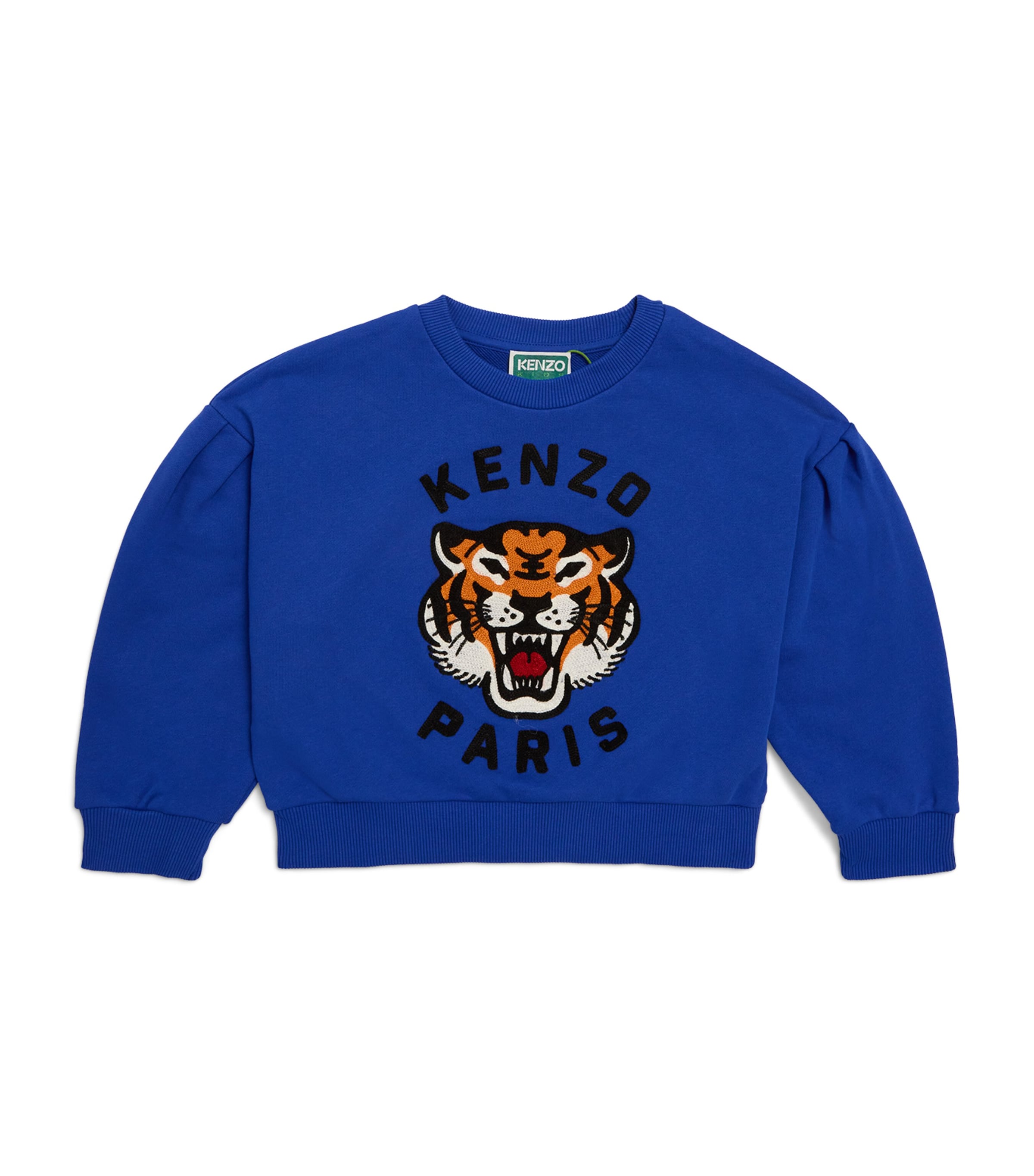 Kenzo Kids Cotton Tiger Sweatshirt (2-14 Years) | Boys Clothing | Sweatshirts & Hoodies | Girls Clothing | Designers | Kenzo | Hoodies & Sweatshirts