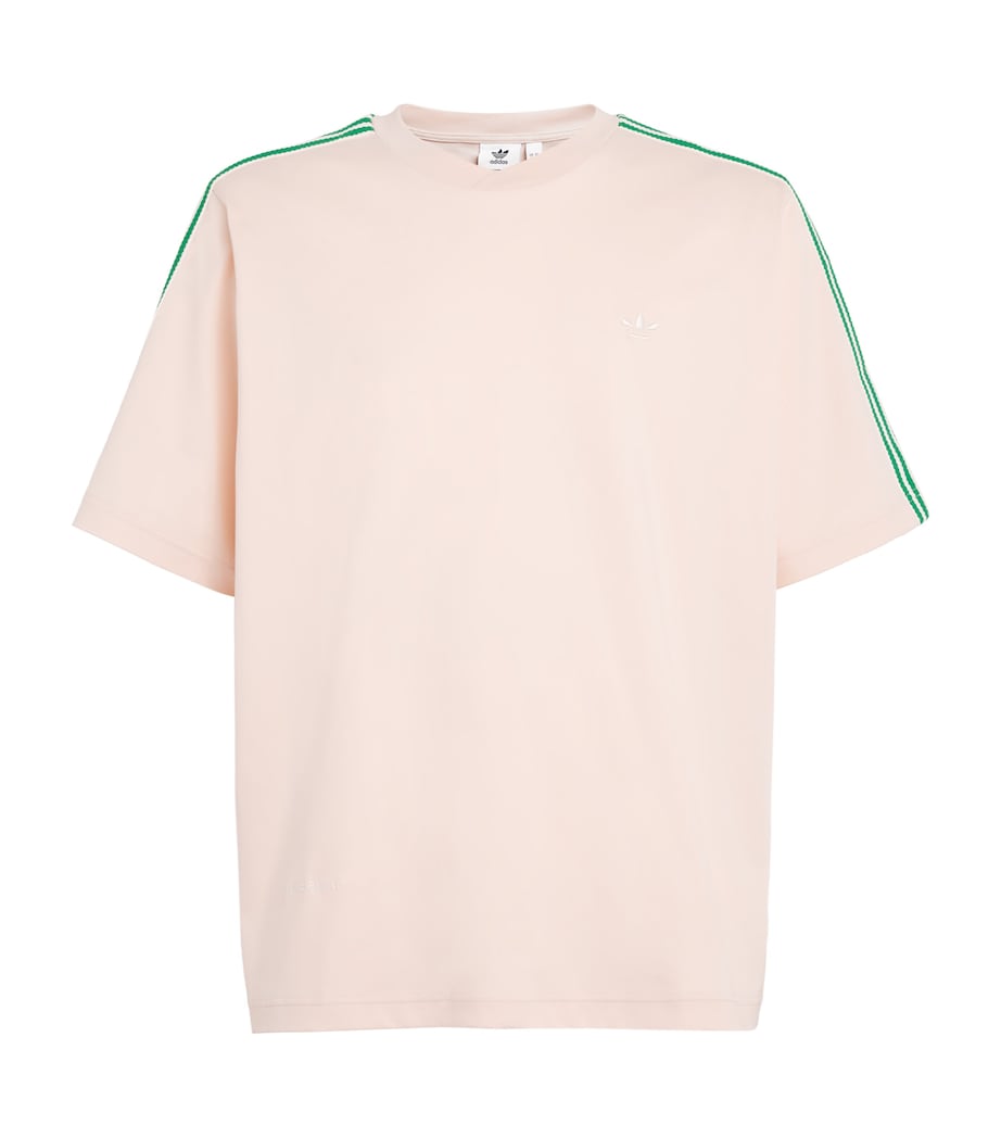 x Wales Bonner Cotton Logo T-Shirt WONDER QUARTZ Image 1