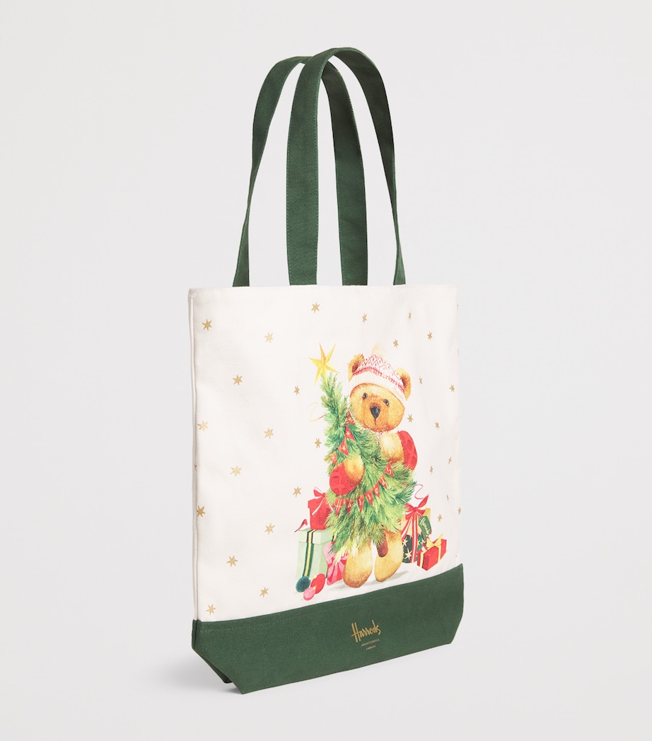 Christmas Bear Tote Bag NEUTRAL Image 2