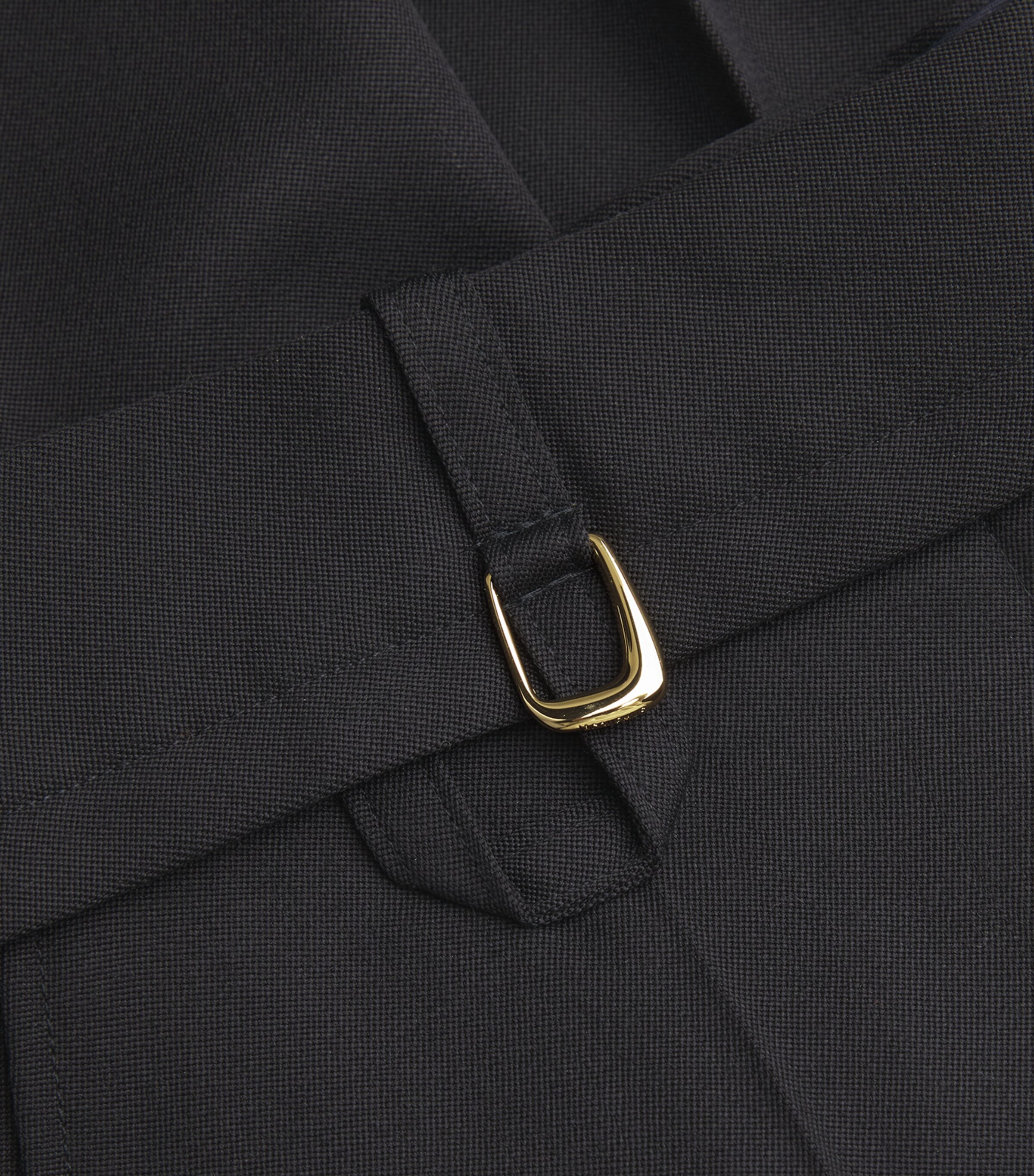 Jacquemus Womens Virgin Wool Tibau Trousers Black Image 5