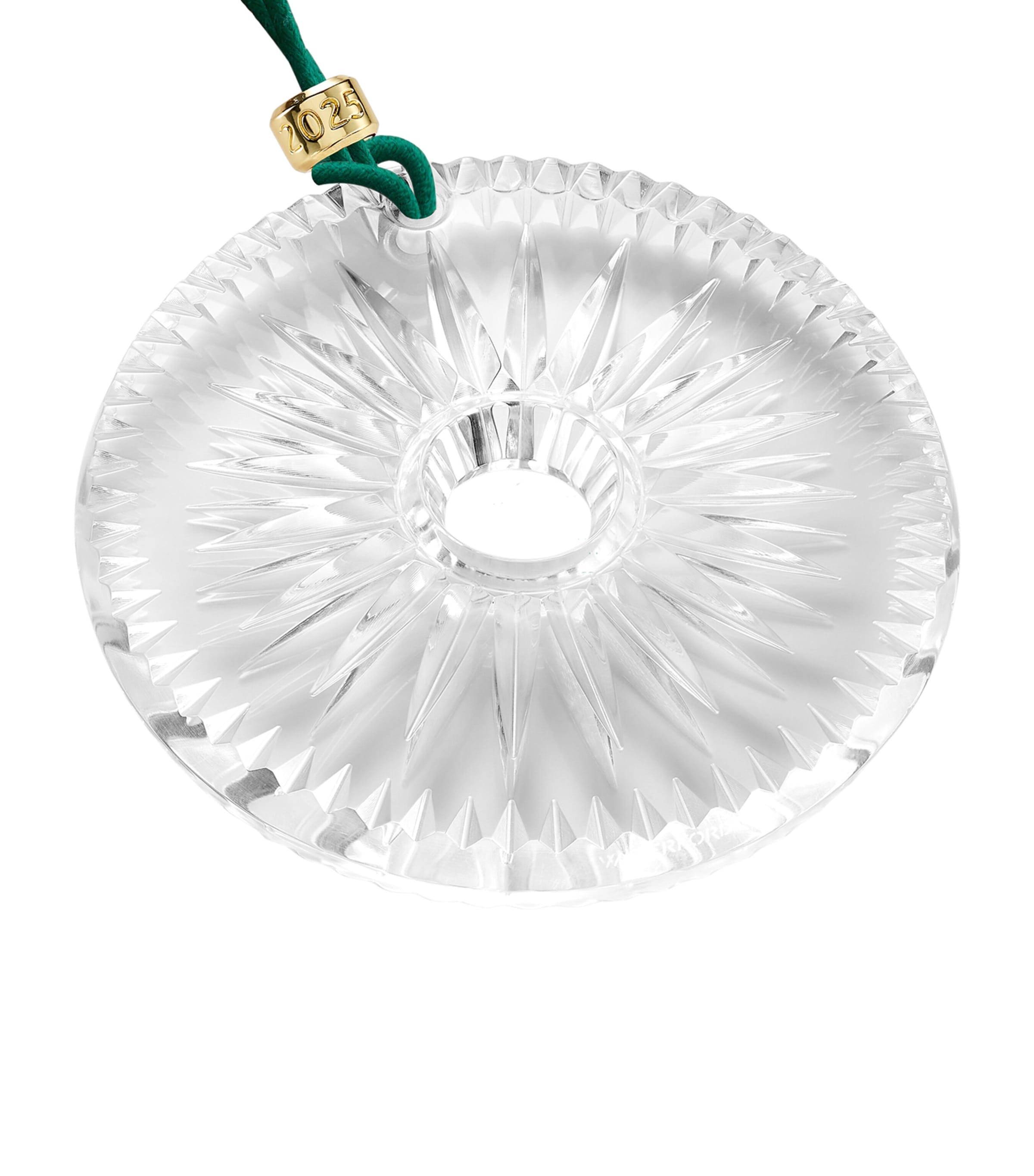 Crystal Firework Disc Bauble (8.5cm) CLEAR Image 3