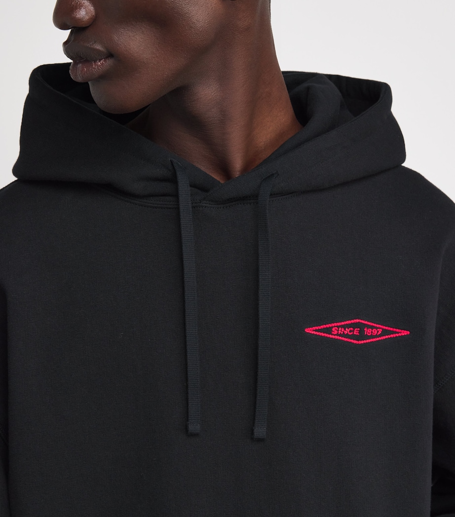 x Filson Oversized Hoodie BLACK X RED Image 6