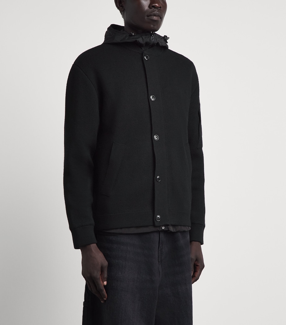 C.P. Company Mens Wool Reversible Jacket Image 4