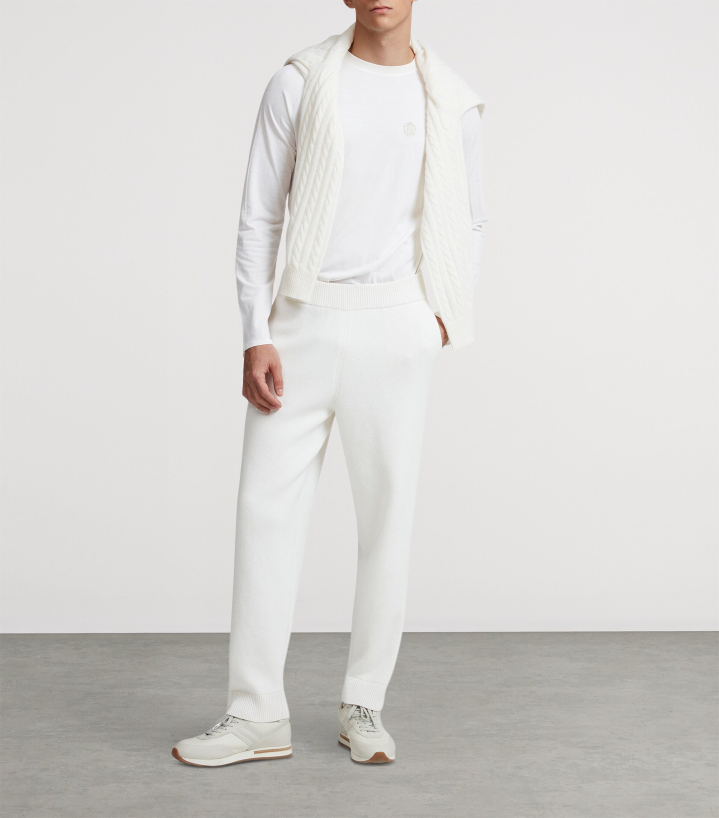 Wool Athluxury Long-Sleeve T-Shirt 123OFF WHITE Image 2