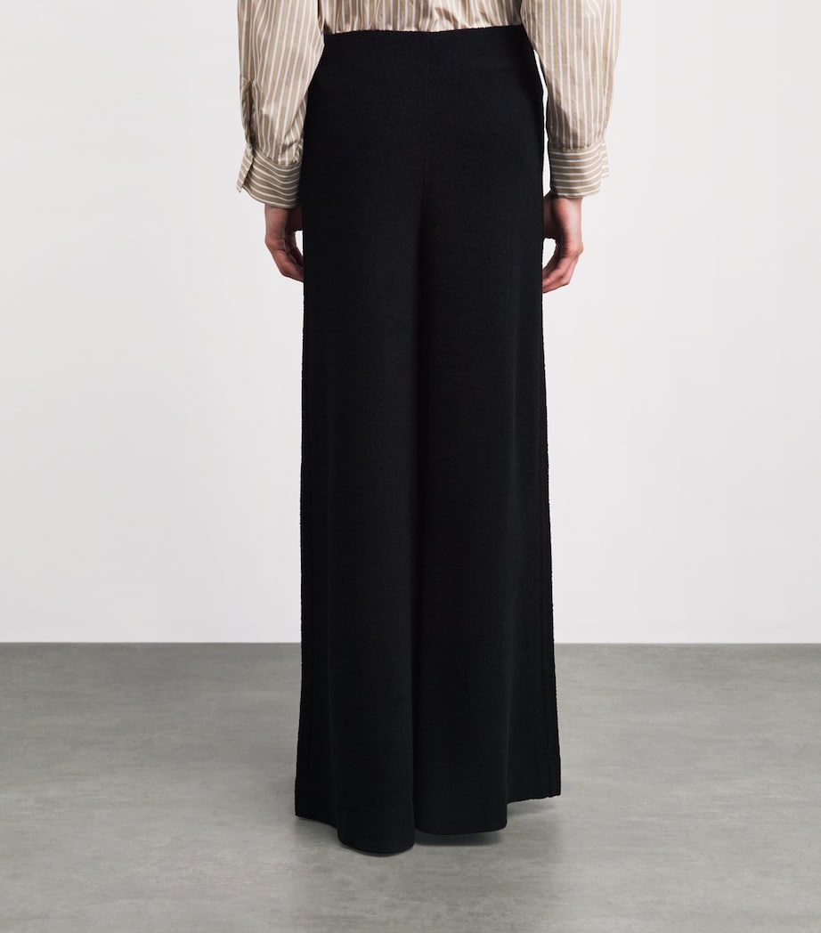 ME+EM Womens Travel Wide-Leg Trousers Black Image 5
