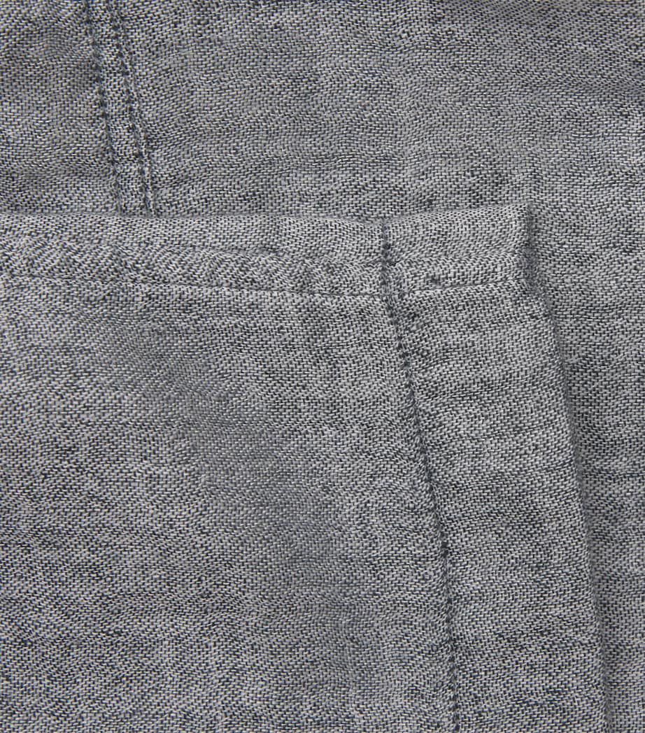 Uchino Cotton Marshmallow Gauze Robe (Extra Large) Dark Grey Image 6