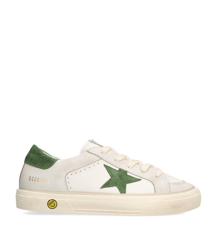 Leather May Sneakers GREEN OTH Image 1