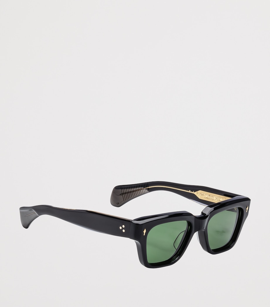 Jacques Marie Mage Acetate Fellini Sunglasses Emerald Image 2