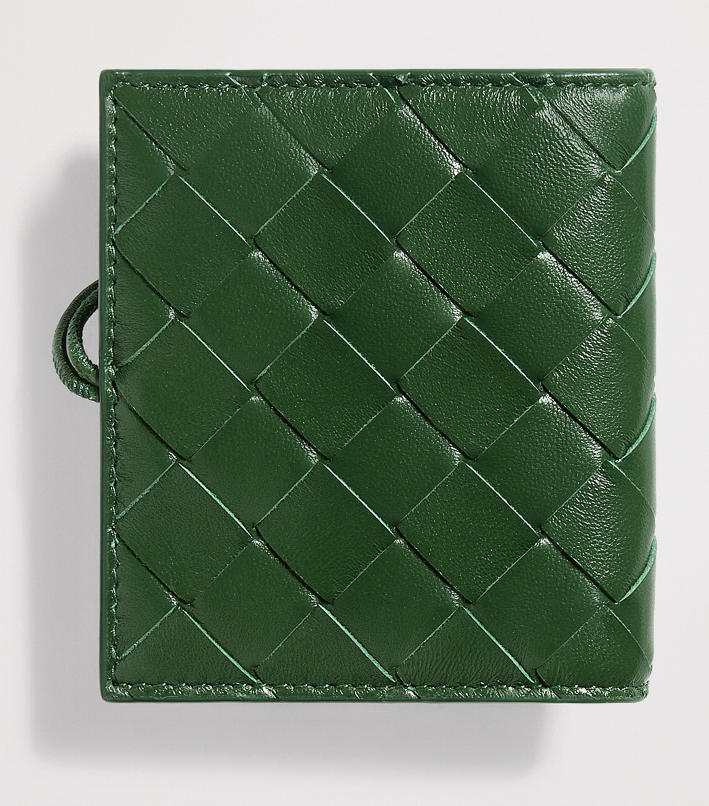 Bottega Veneta Nappa Leather Andiamo Flap Card Holder Image 3