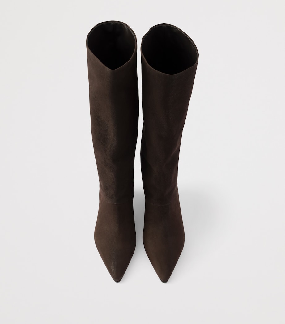 Suede Heeled Boots 40 F0003 Image 3