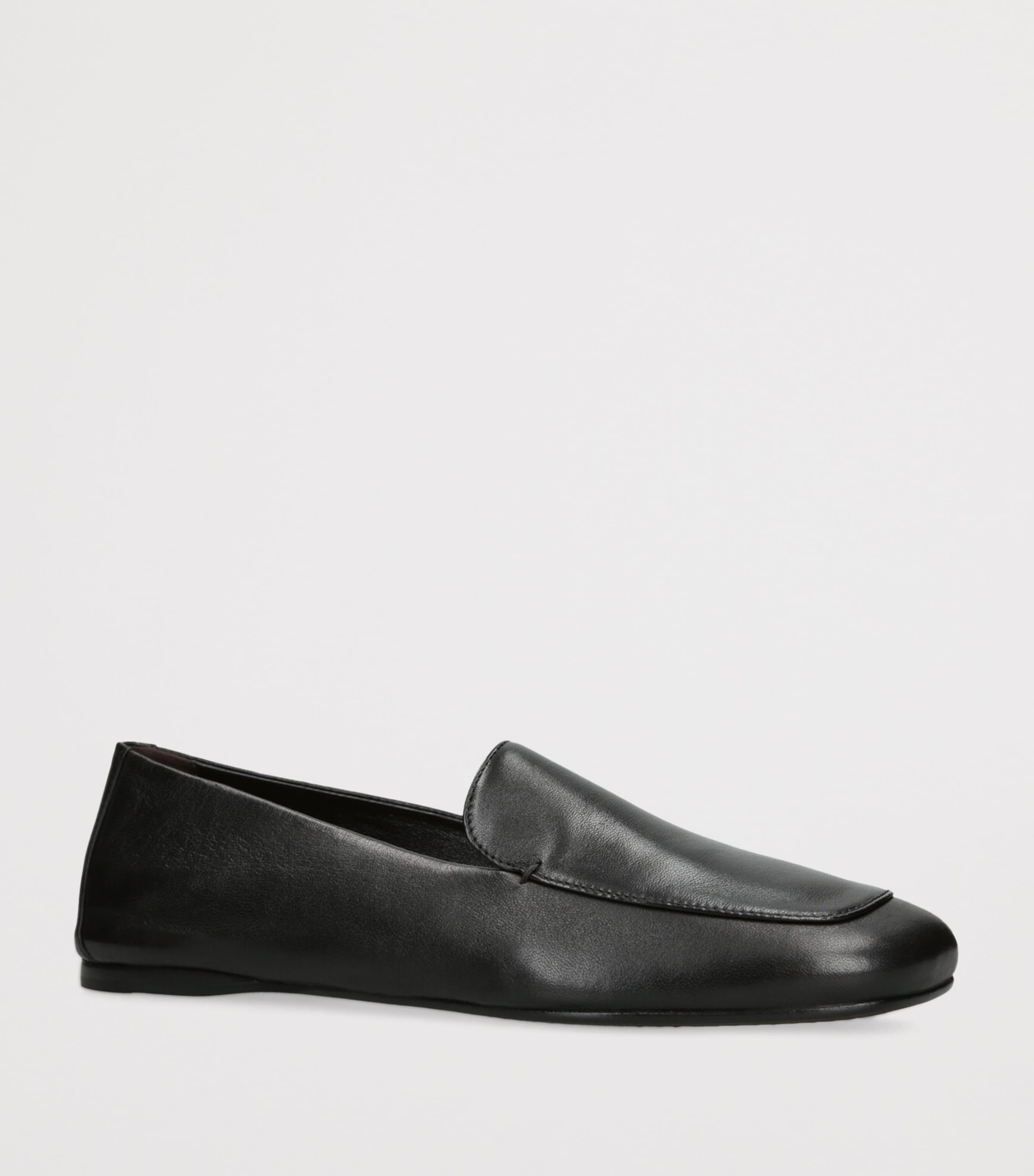 Leather Monroe Loafers BLACK Image 3