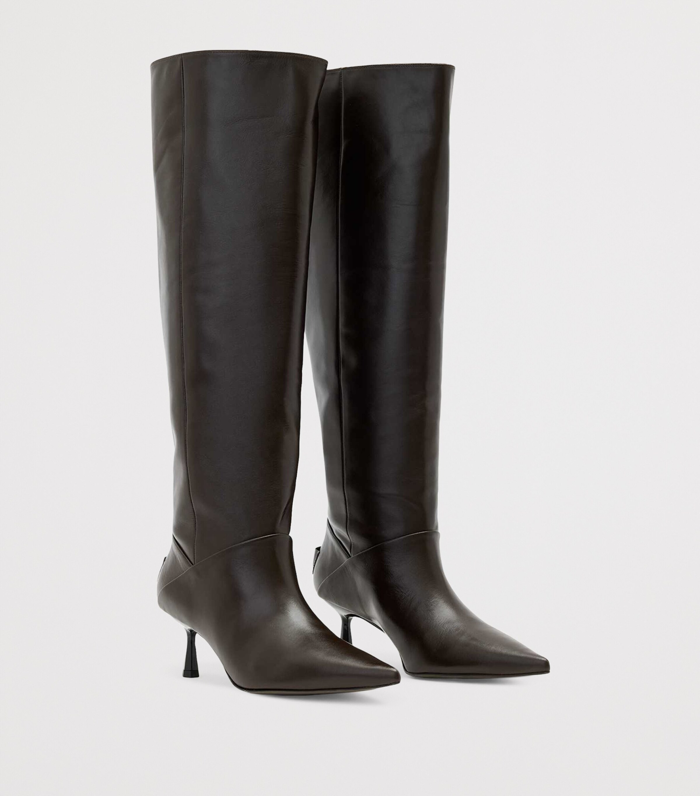 Leather Odyssey Knee-High Boots 60 BROWN Image 4