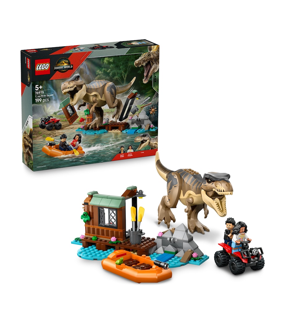 Jurassic World T. rex River Escape 76975 MULTI Image 3