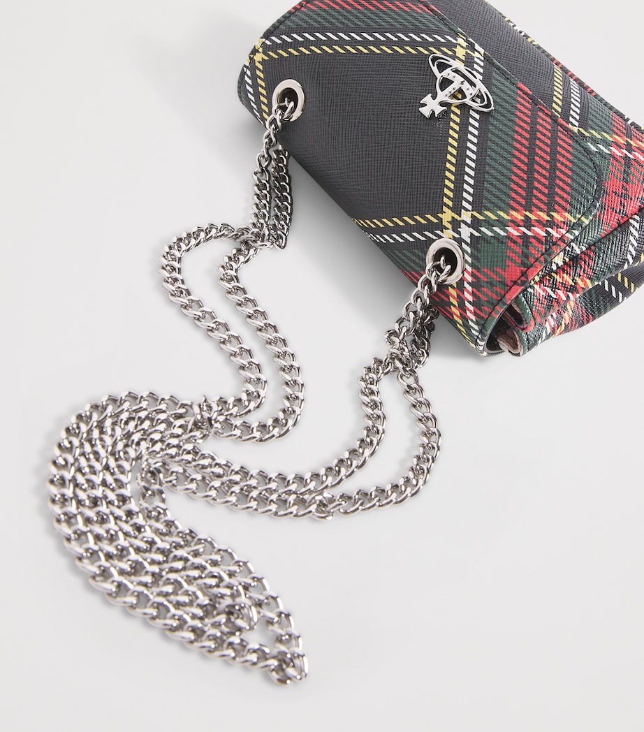 Mini Tartan Yasmine Top-Handle Bag N302 CHELSEA TARTAN Image 6