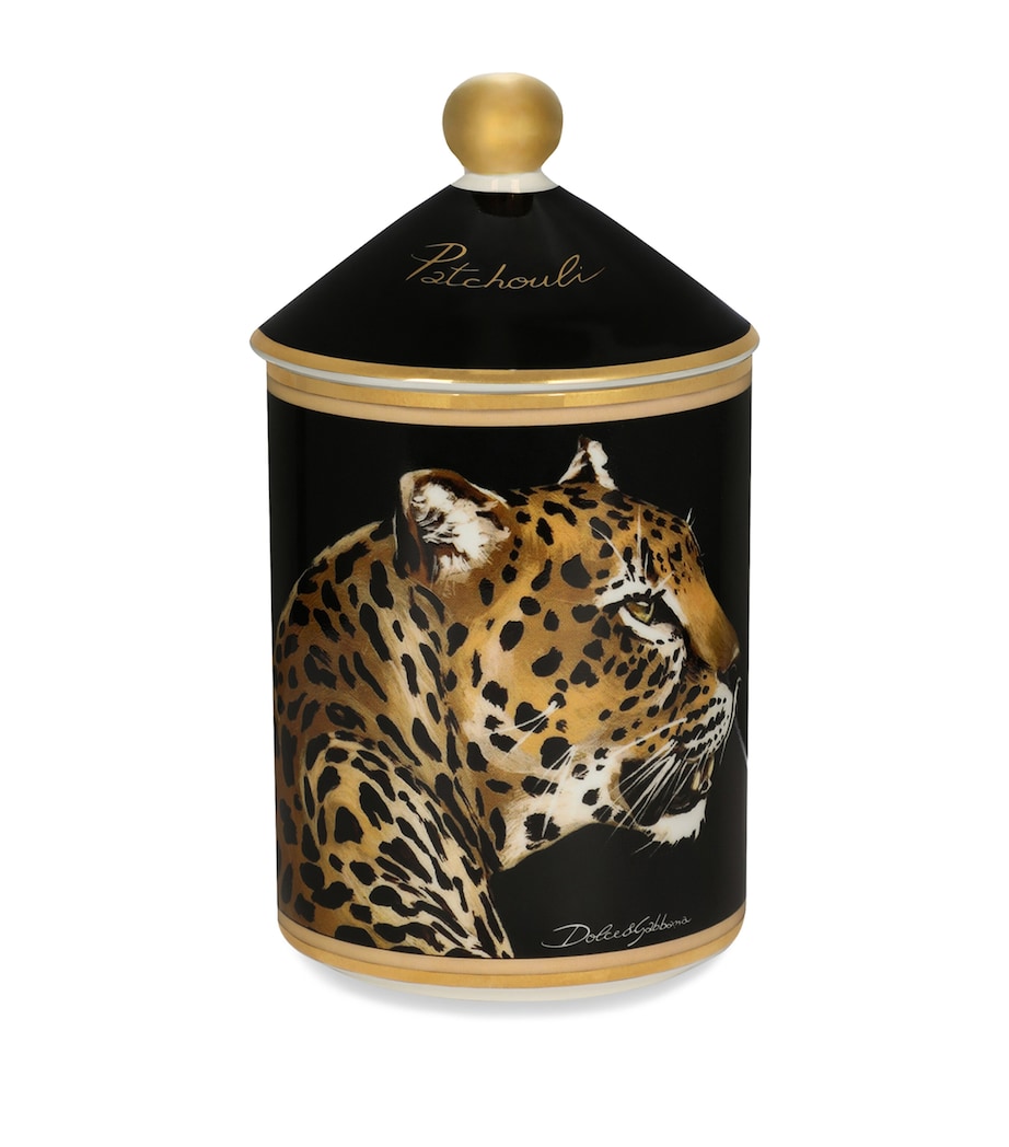 Porcelain Patchouli Scented Candle (340g) UL005 LEOPARDO F DO Image 1