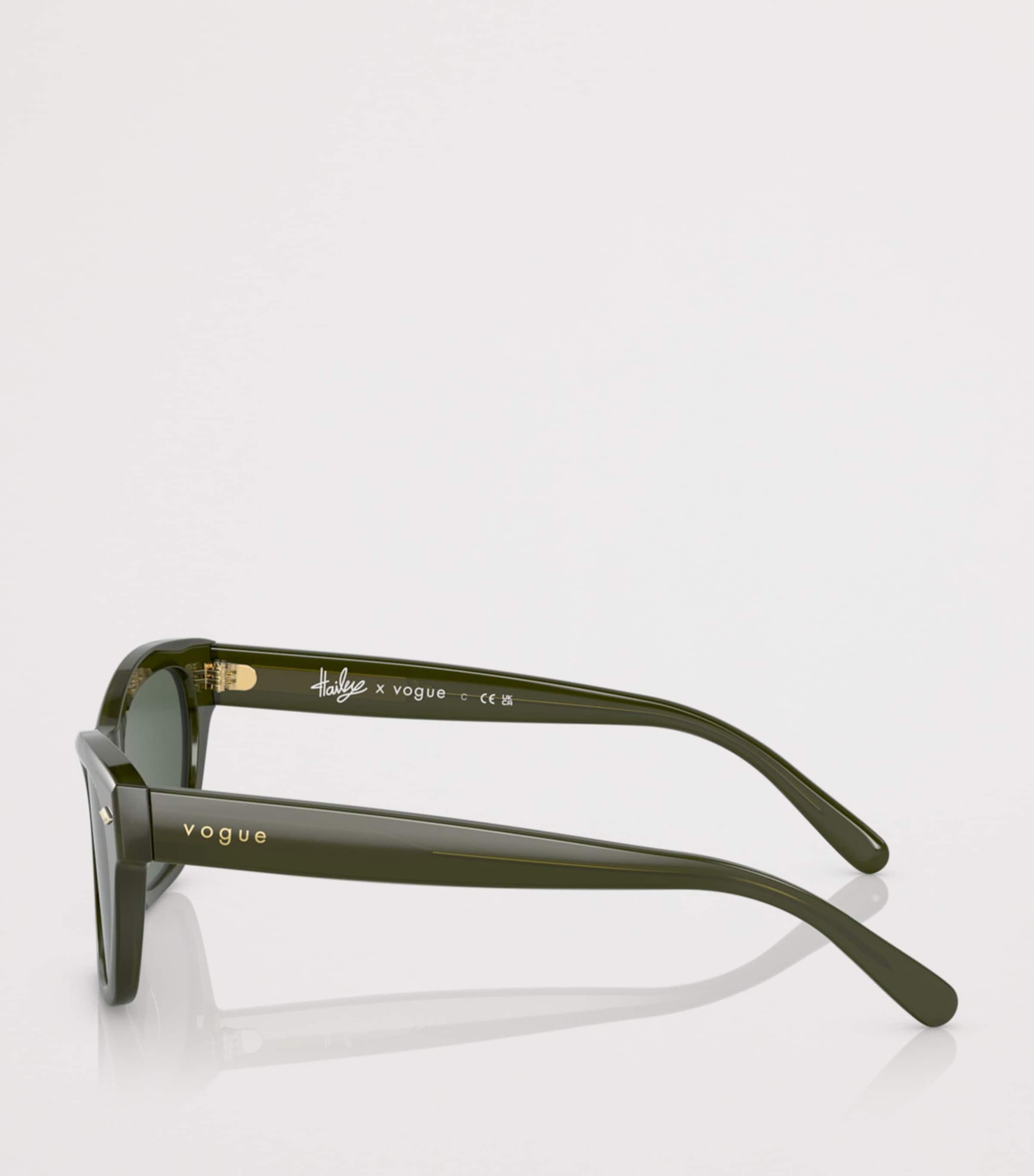Vogue Acetate Cat Eye Sunglasses Image 3