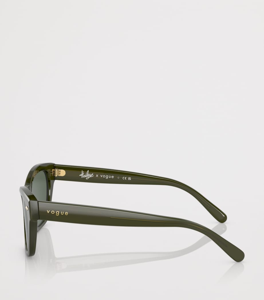 Vogue Acetate Cat Eye Sunglasses Image 3
