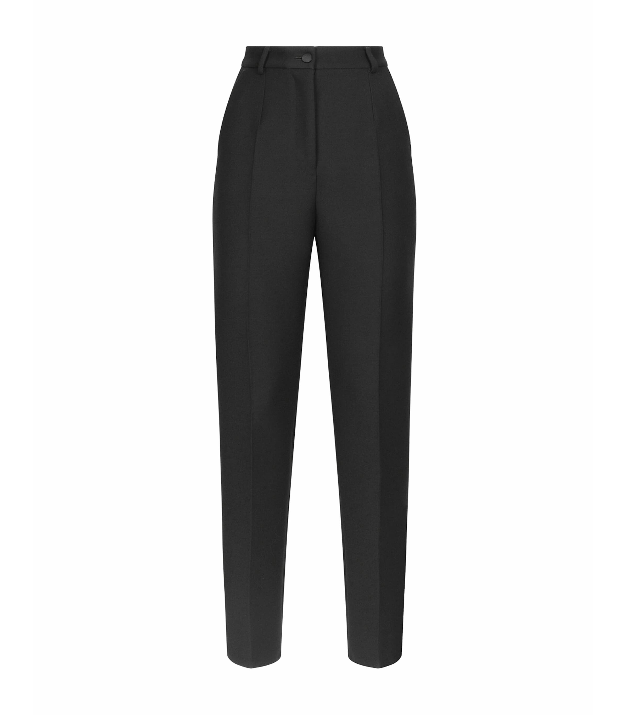 Dolce & Gabbana Pleated Wool-blend Gabardine Straight-leg Pants