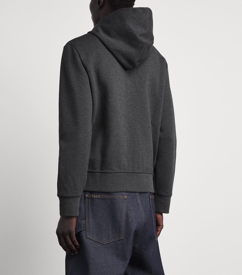 Polo Ralph Lauren Mens Polo Pony Zip-Up Hoodie Windsor Hther Image 5