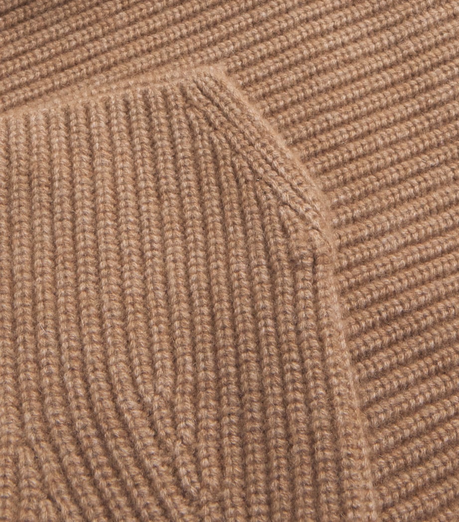 Merino Wool-Cashmere Matilda Sweater DARK ACORN MELANGE Image 5