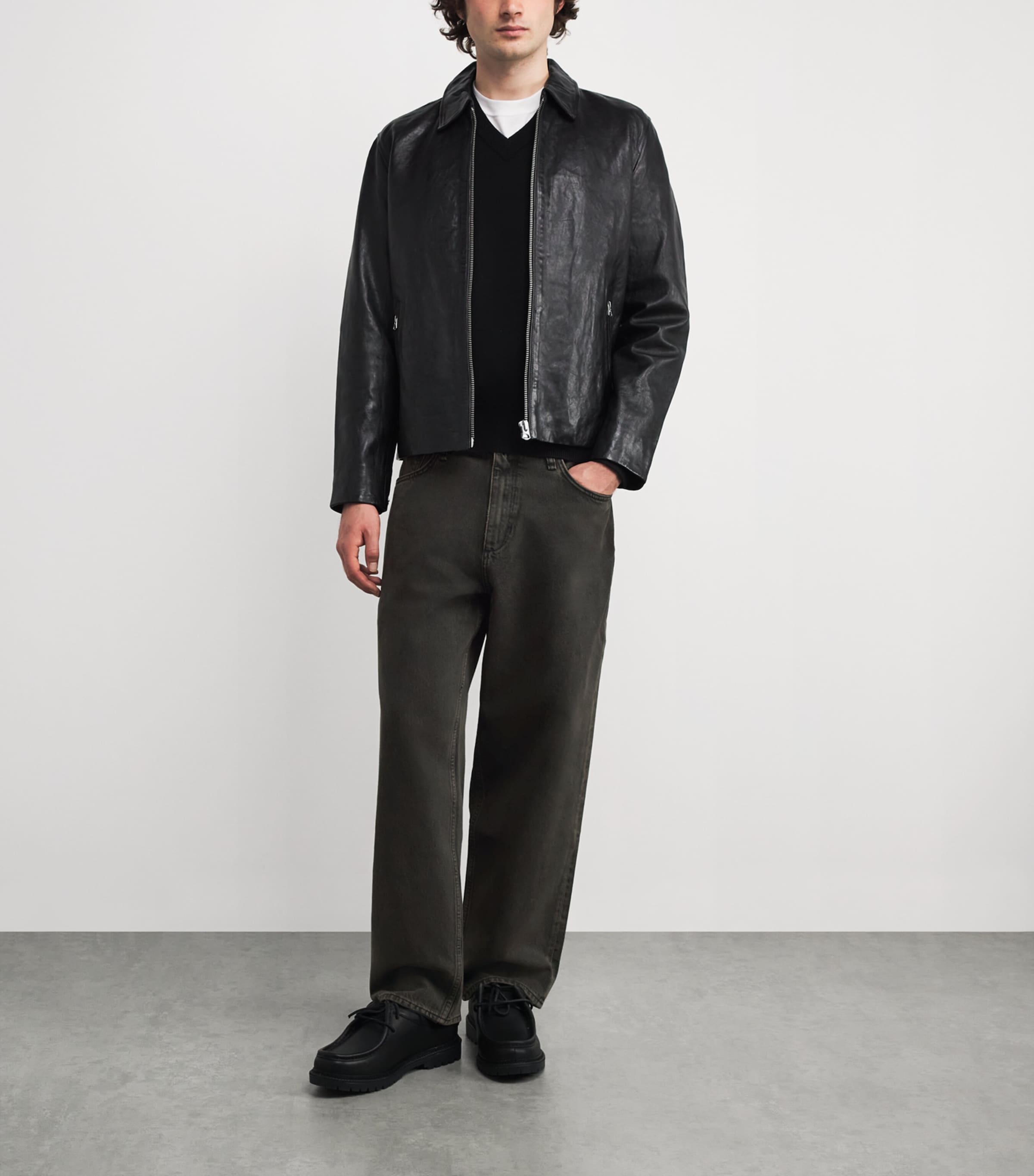 rbBAGGY Authentic Rigid Jeans BRNBK Image 2